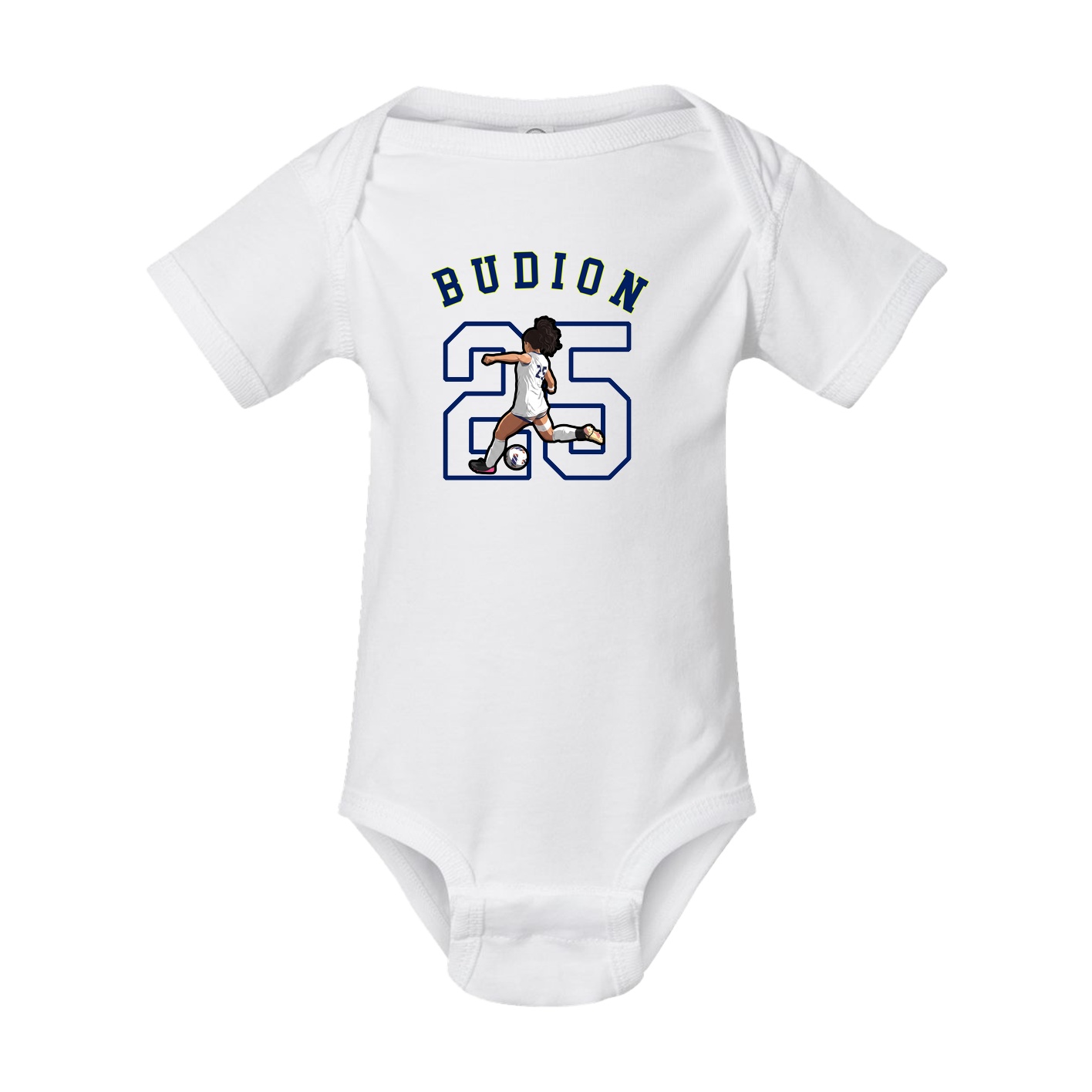 Baby Onesie — Shirsey Arch in White