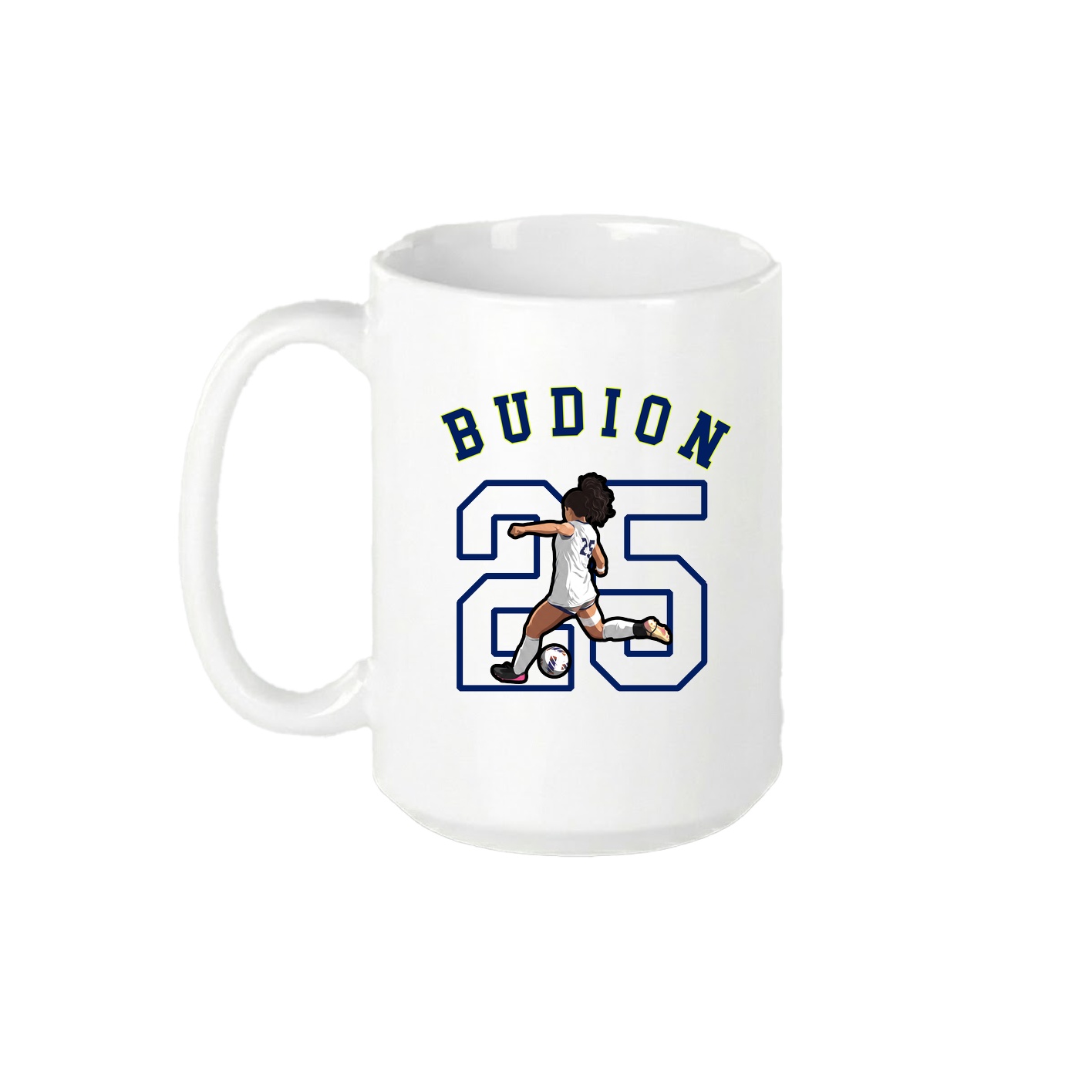 15oz Coffee Mug — Shirsey Arch in White