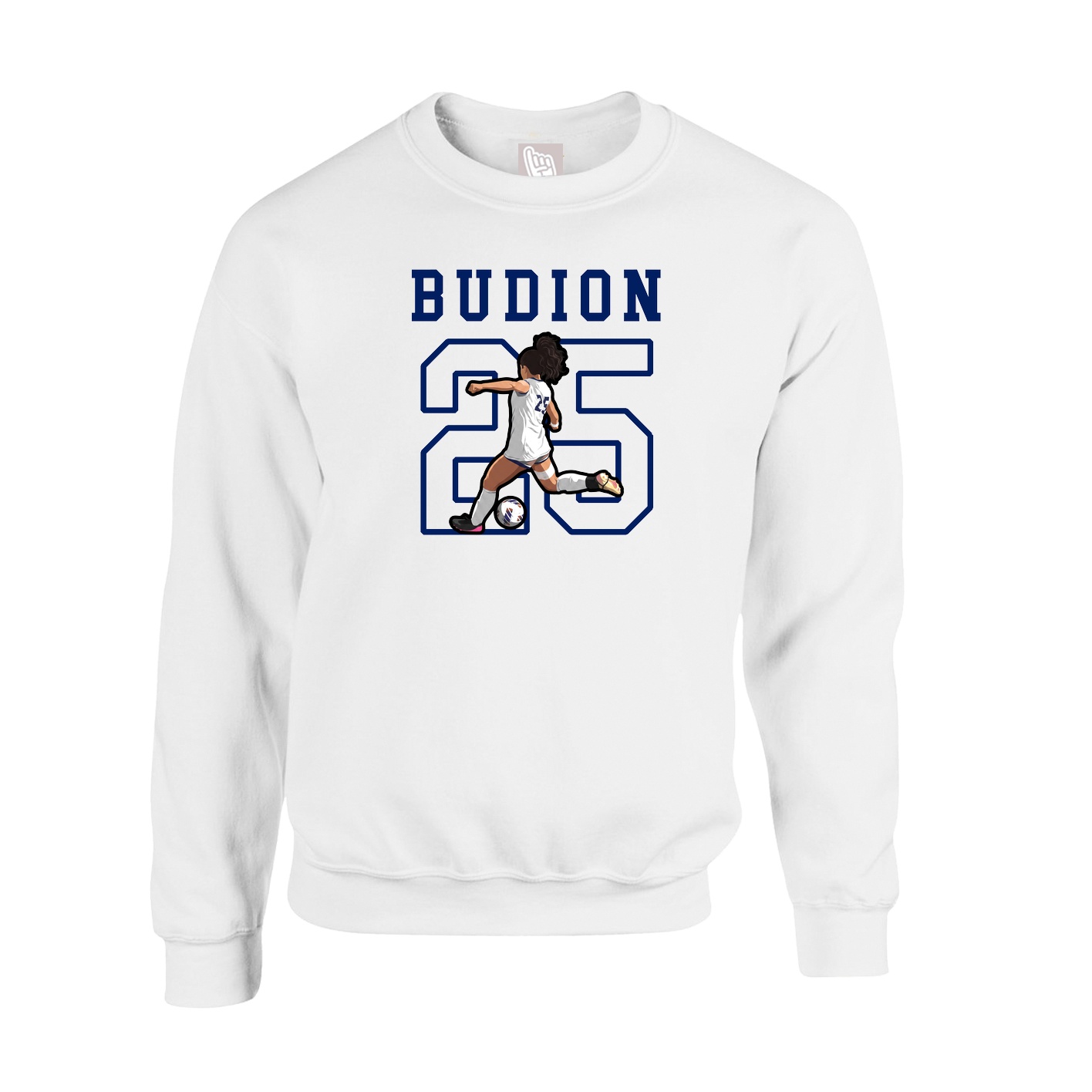 Fleece Crew — Shirsey in White