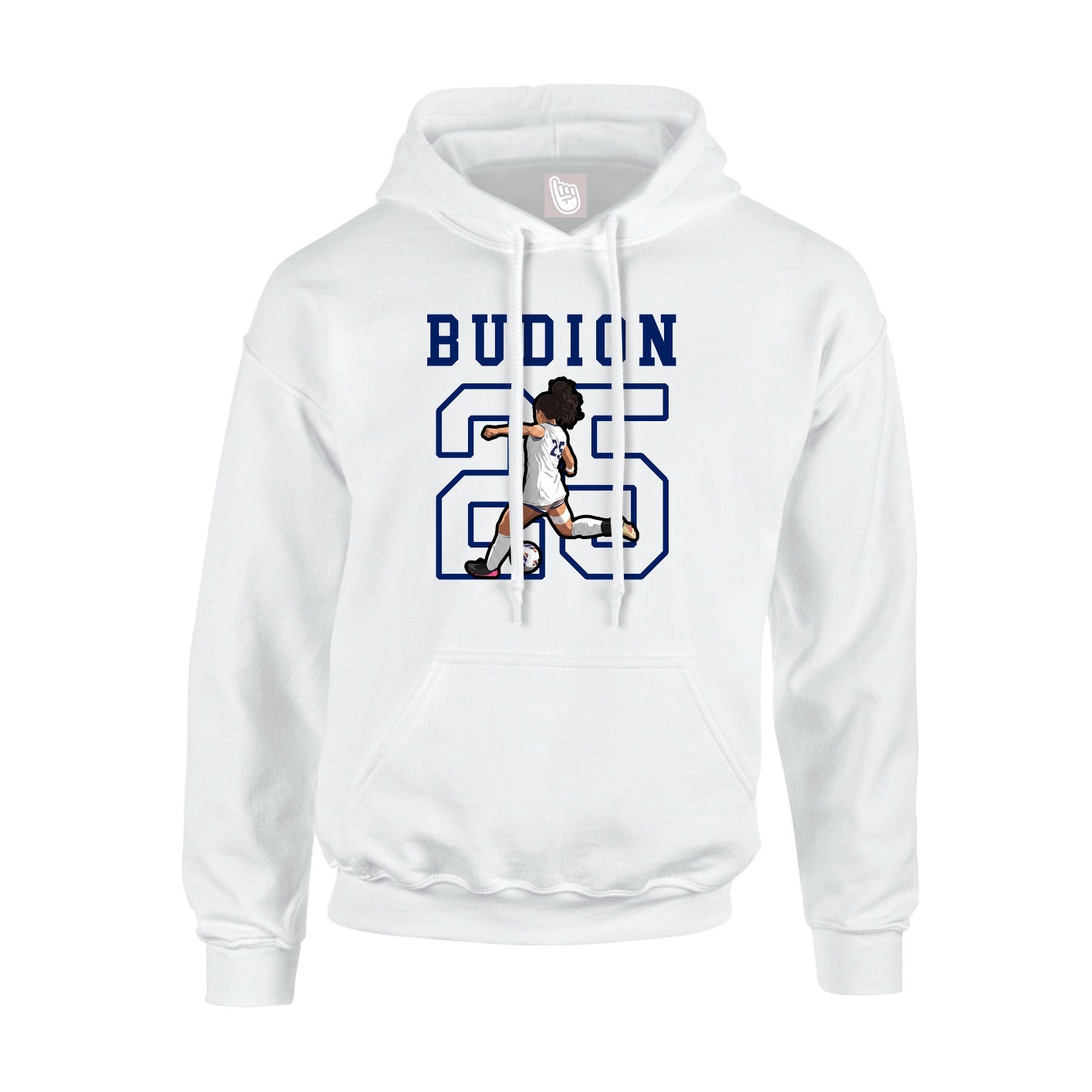 Youth Hoodie — Shirsey in White