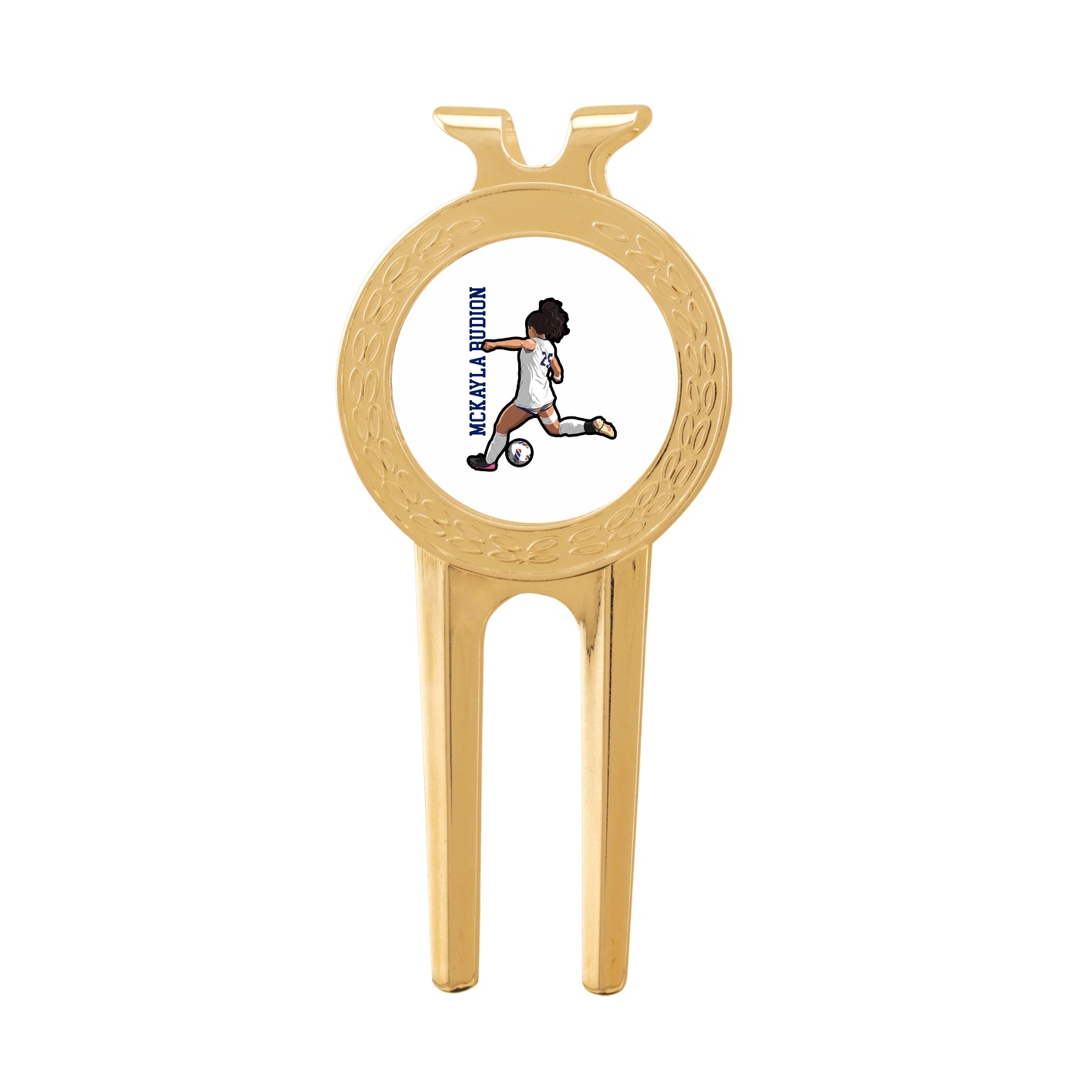 Divot Tool with Ball Marker — Name Vertical in Classic