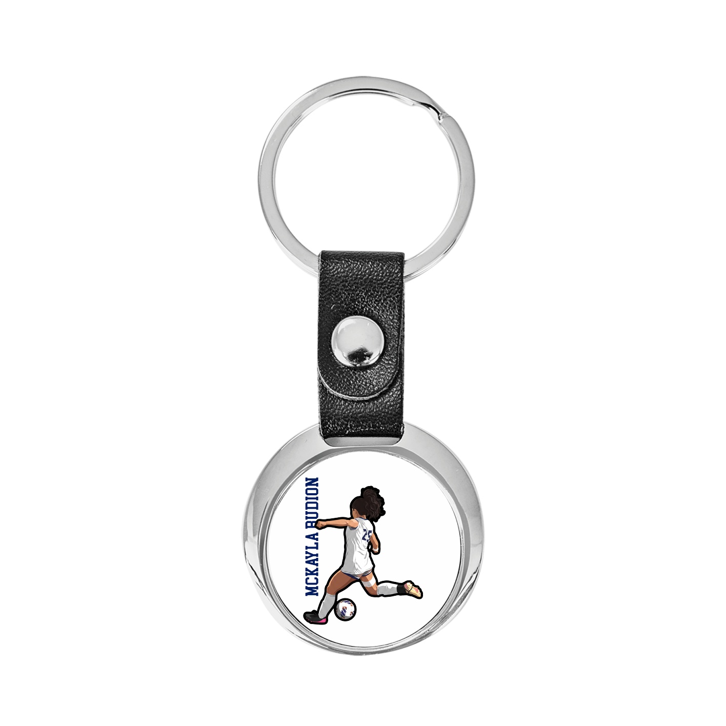 Key Chain — Name Vertical in Classic