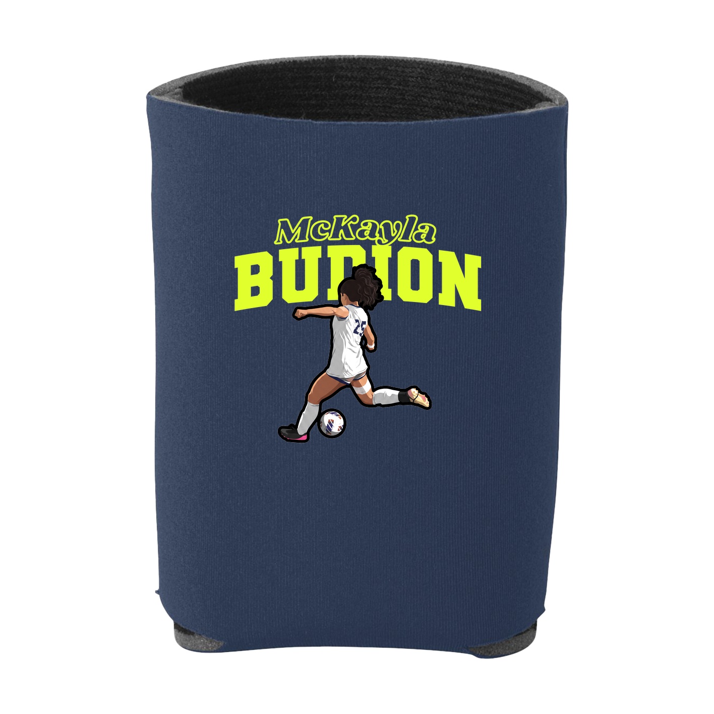 Can Holder — Name Arch in Navy