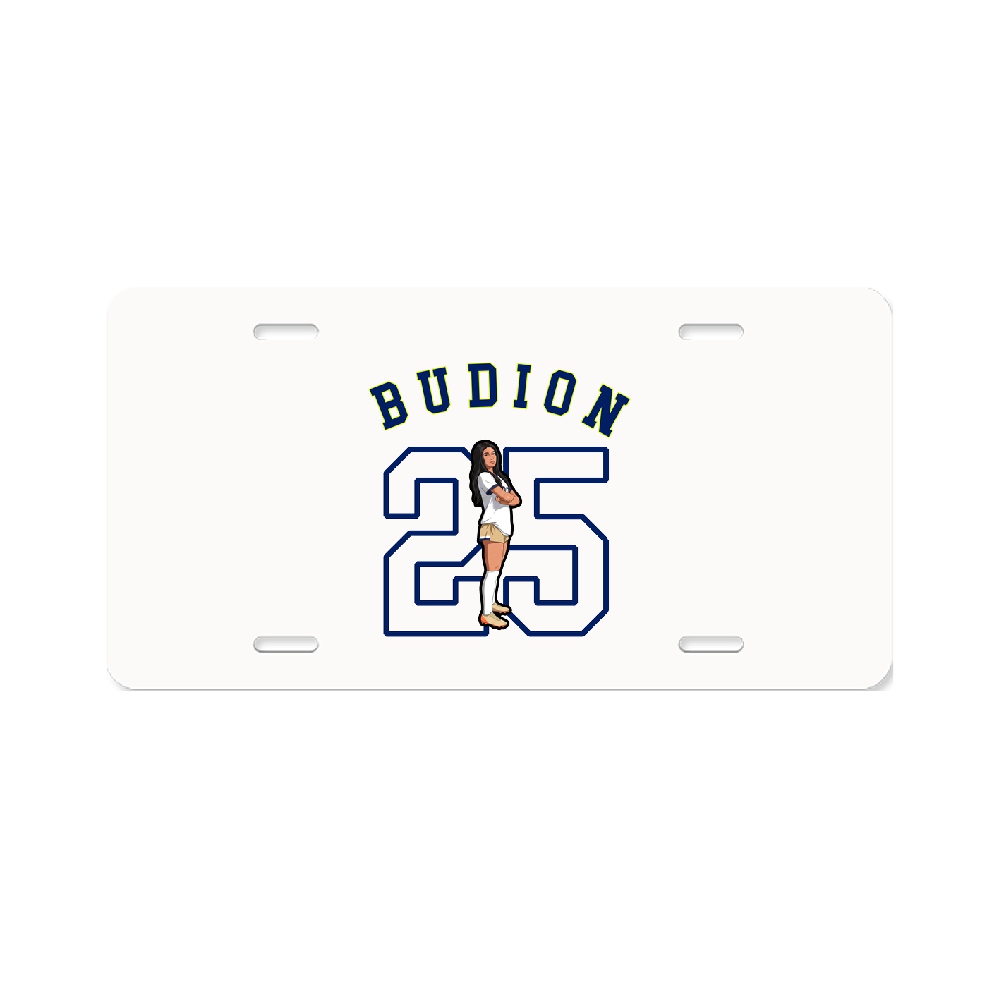 License Plate — Shirsey Arch in Classic
