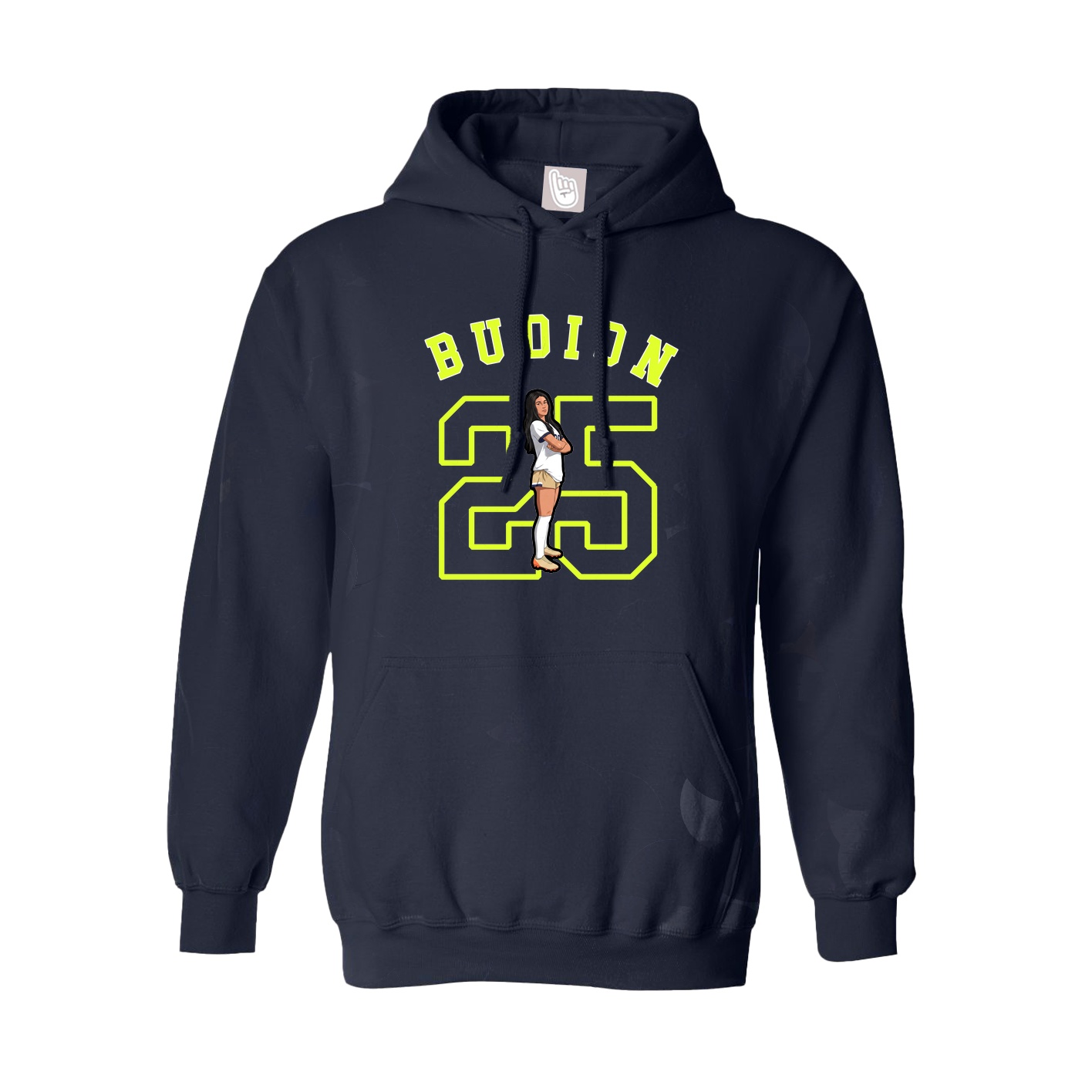 Youth Hoodie — Shirsey Arch in Navy