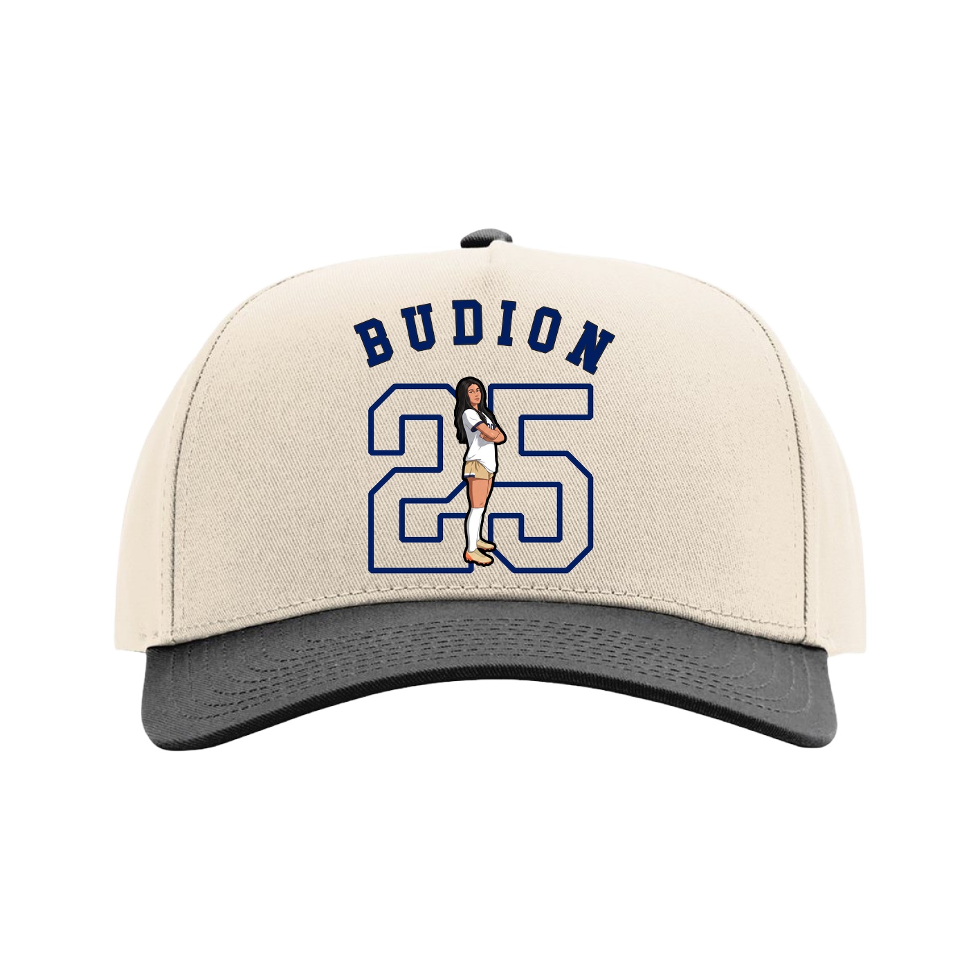 Full Fabric Five-Panel Champ Cap