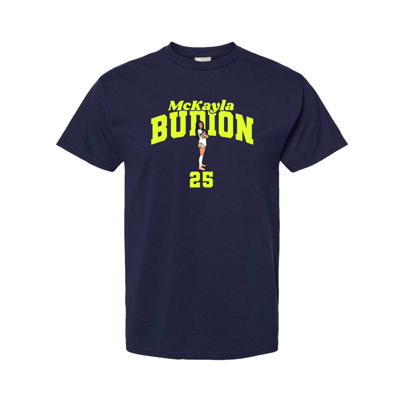 Youth Tee — Signature Arch in Navy