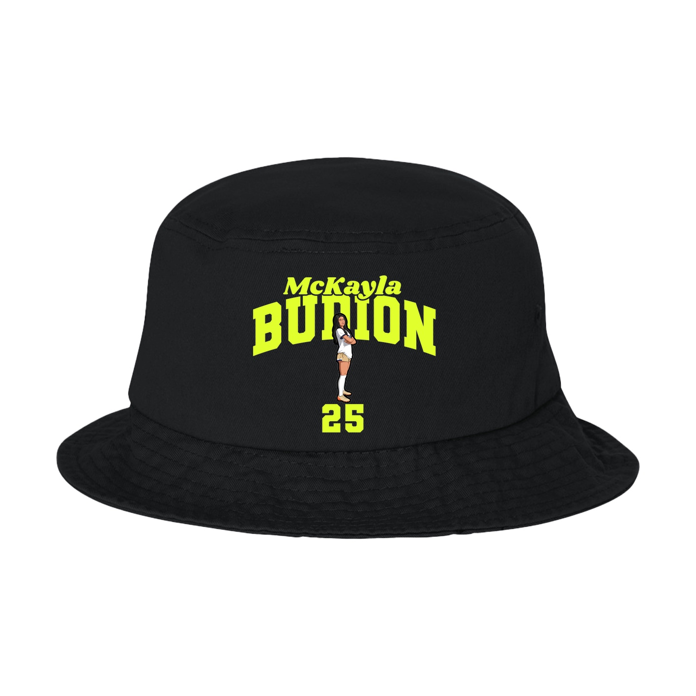 Bucket Cap — Signature Arch in Black