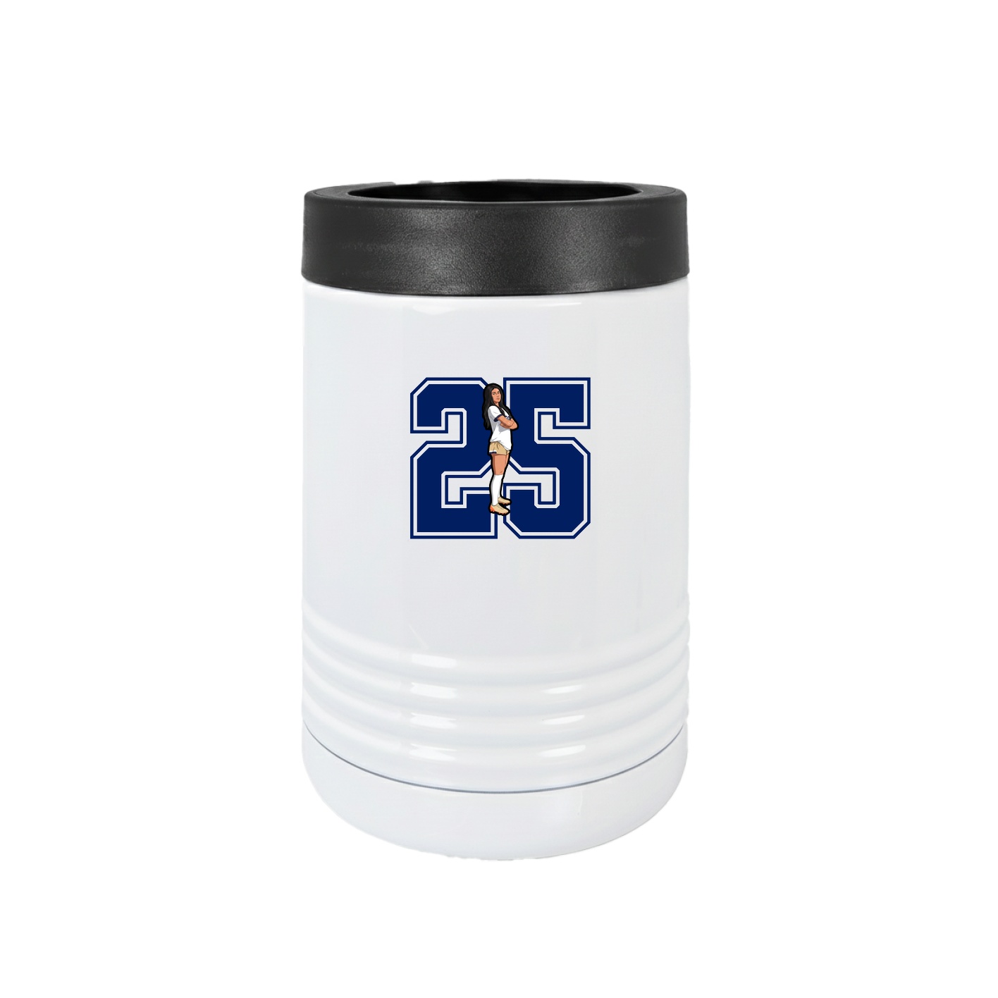 Beverage Holder — Number in White