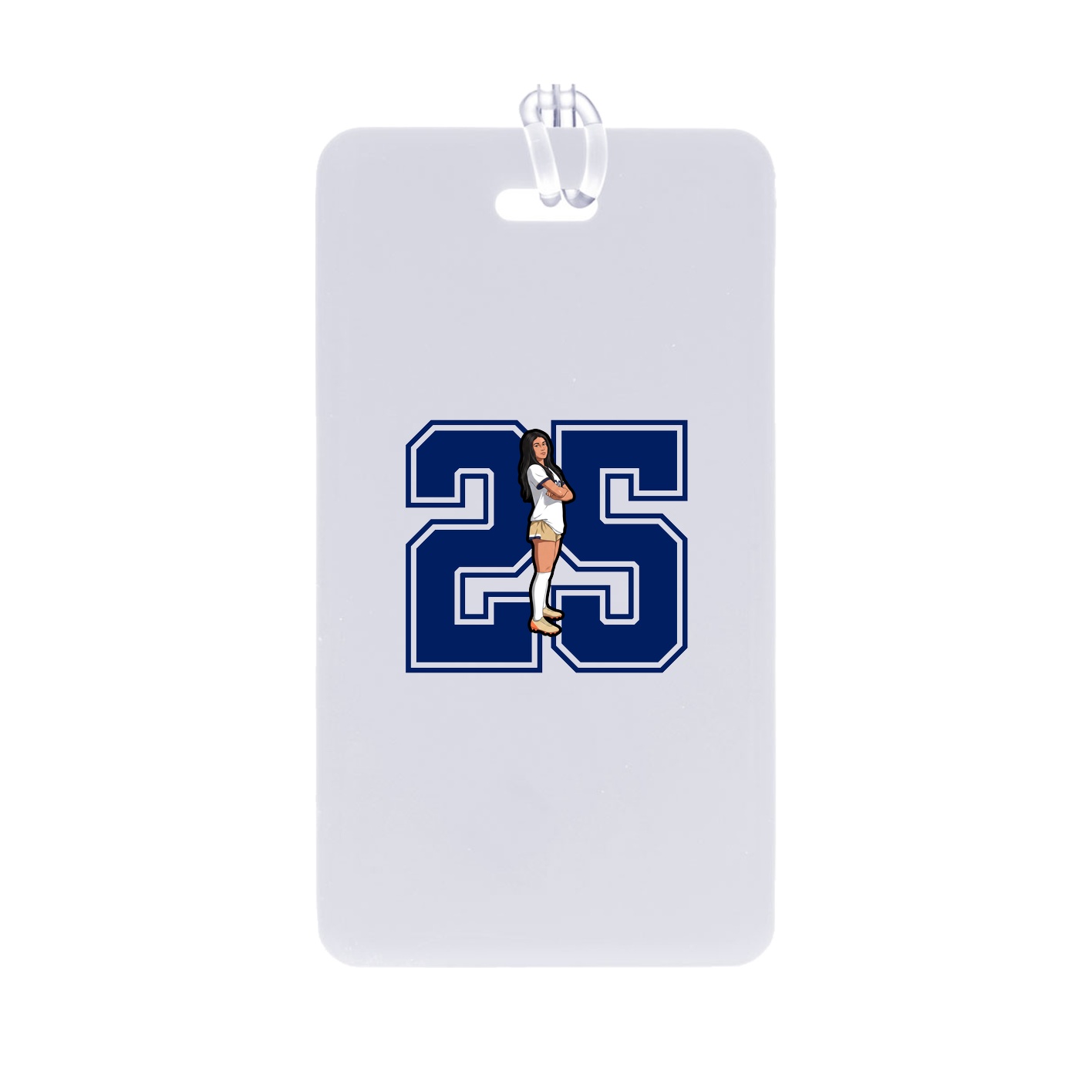 Bag Tag — Number in Classic