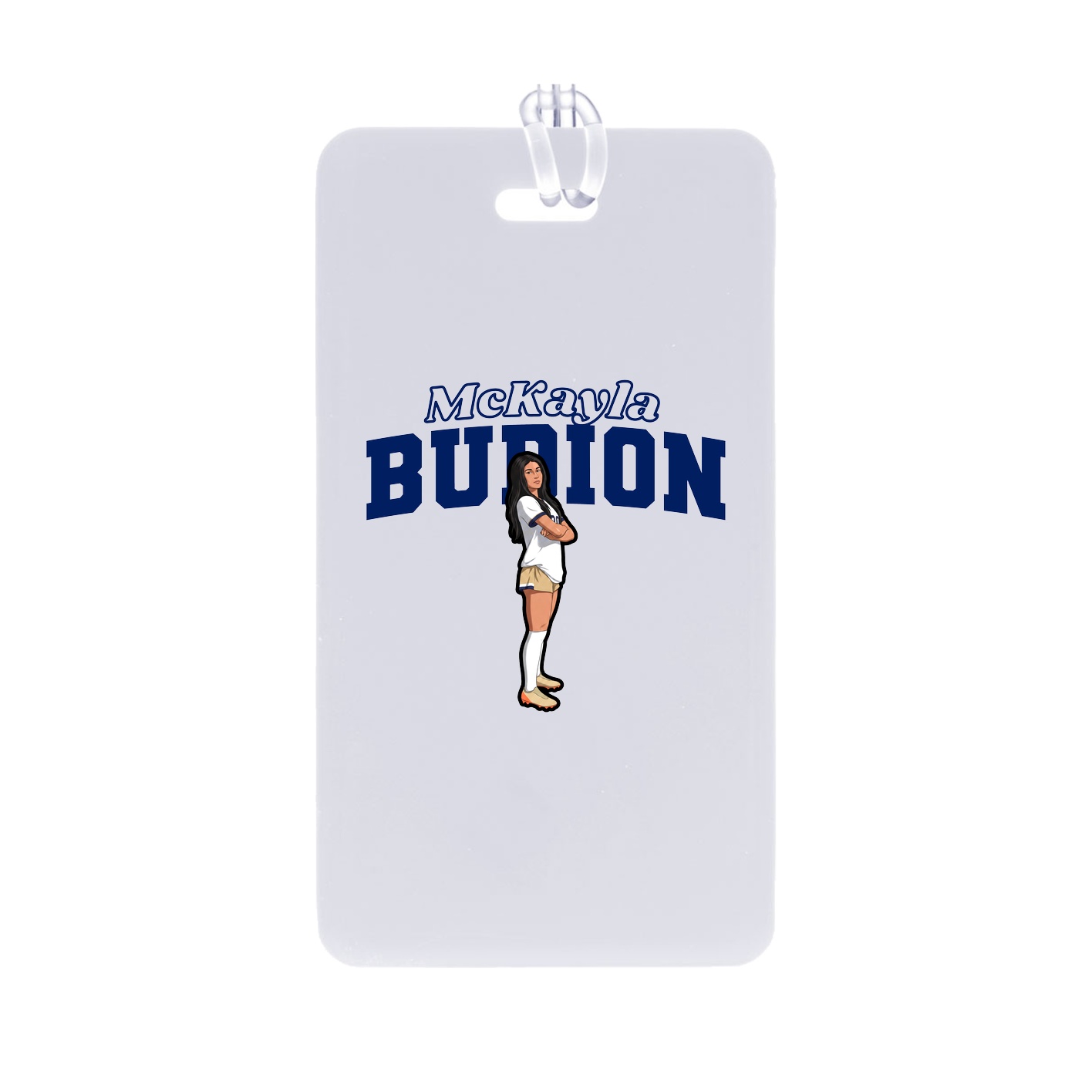Bag Tag — Name Arch in Classic
