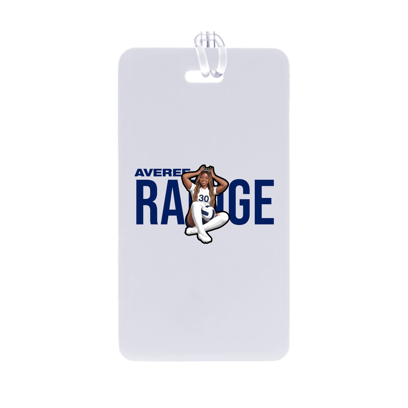 Bag Tag — Player Name in Classic