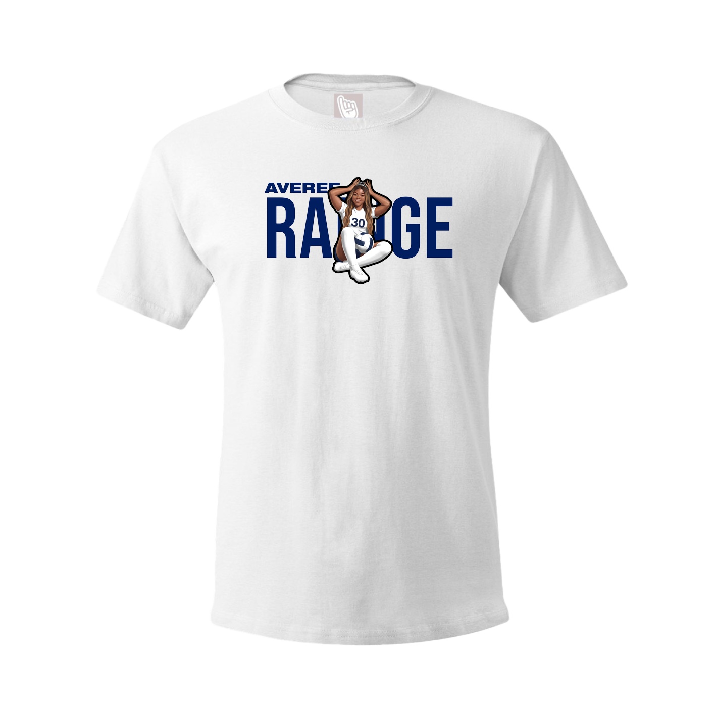Youth Tee — Player Name in White