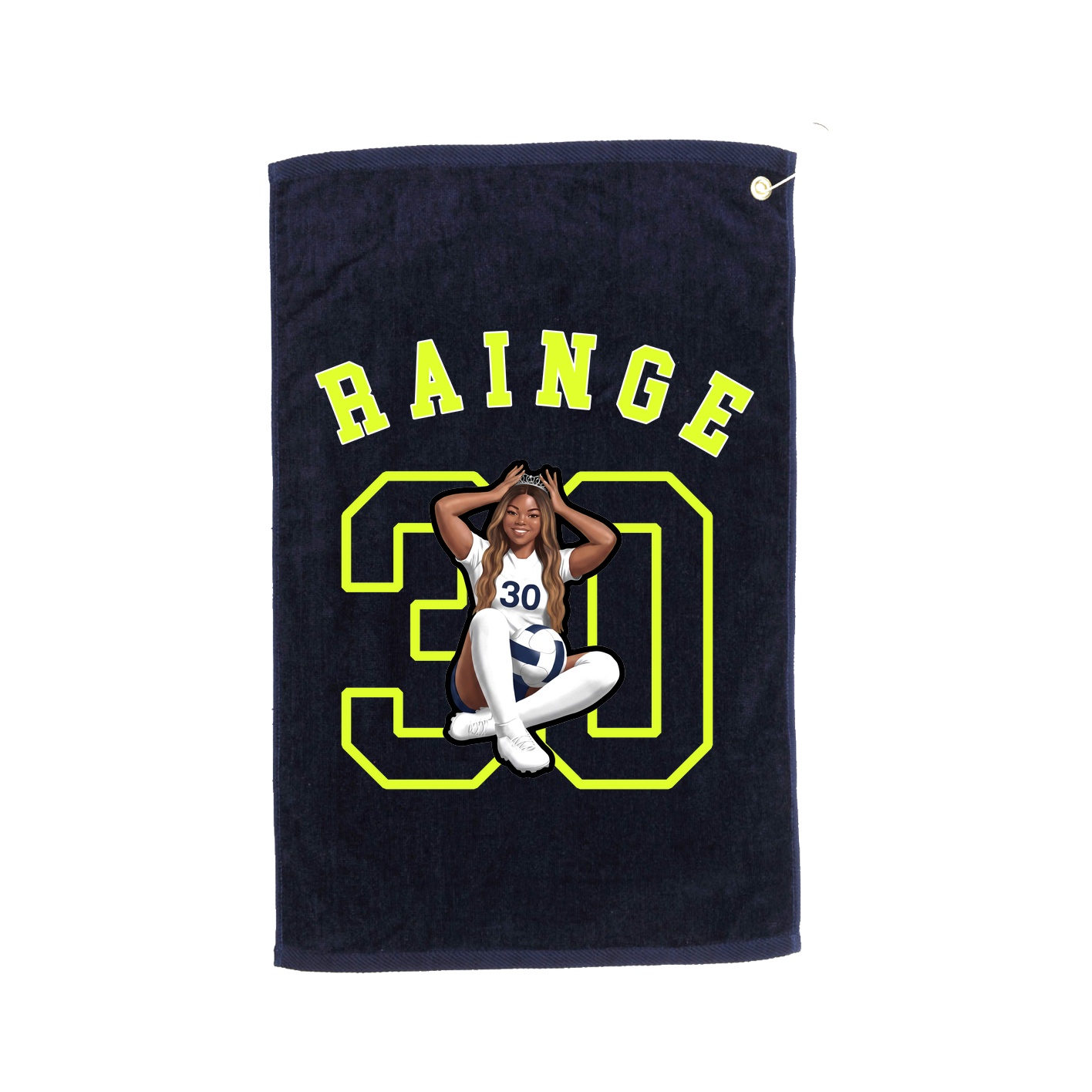Golf Towel — Shirsey Arch in Navy