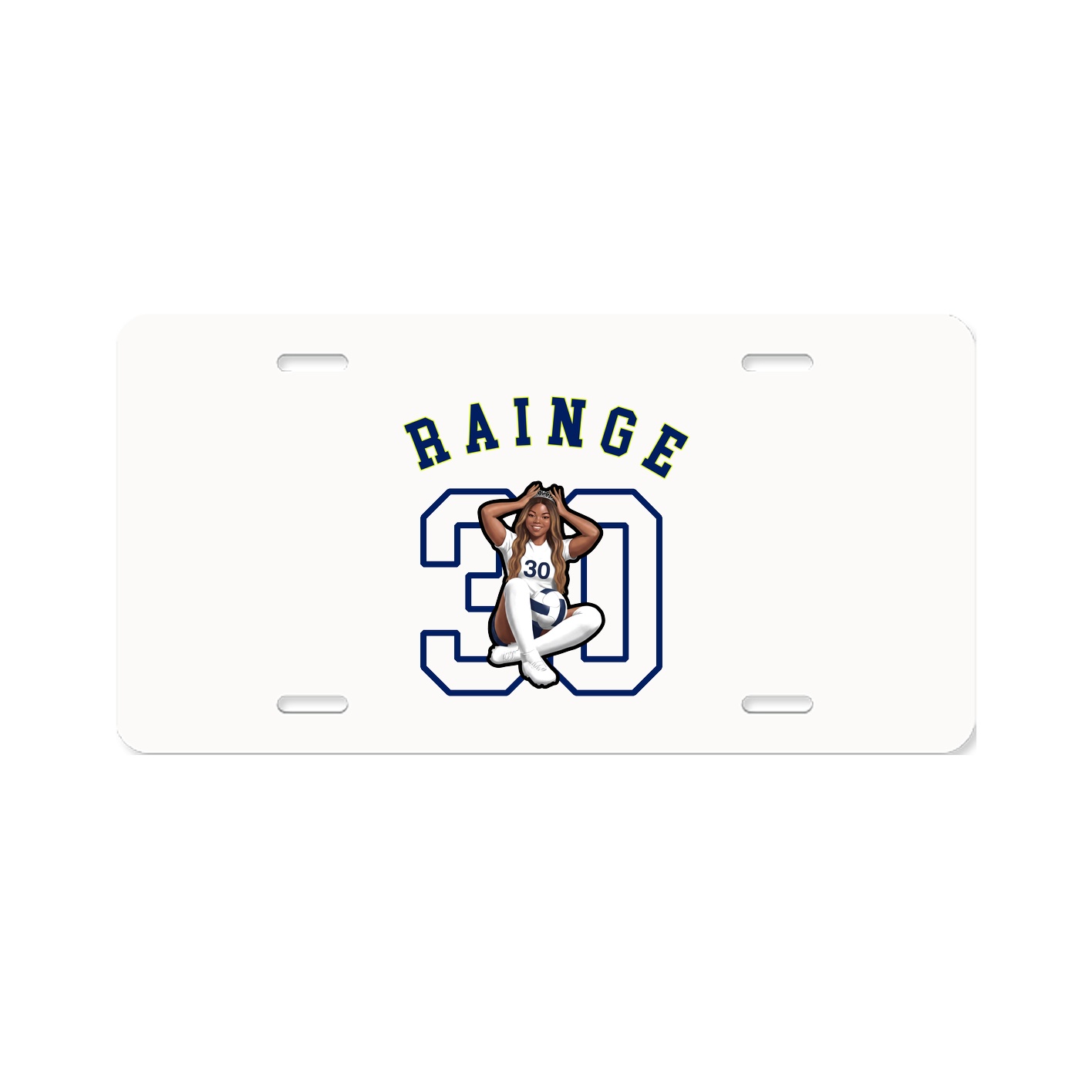 License Plate — Shirsey Arch in Classic