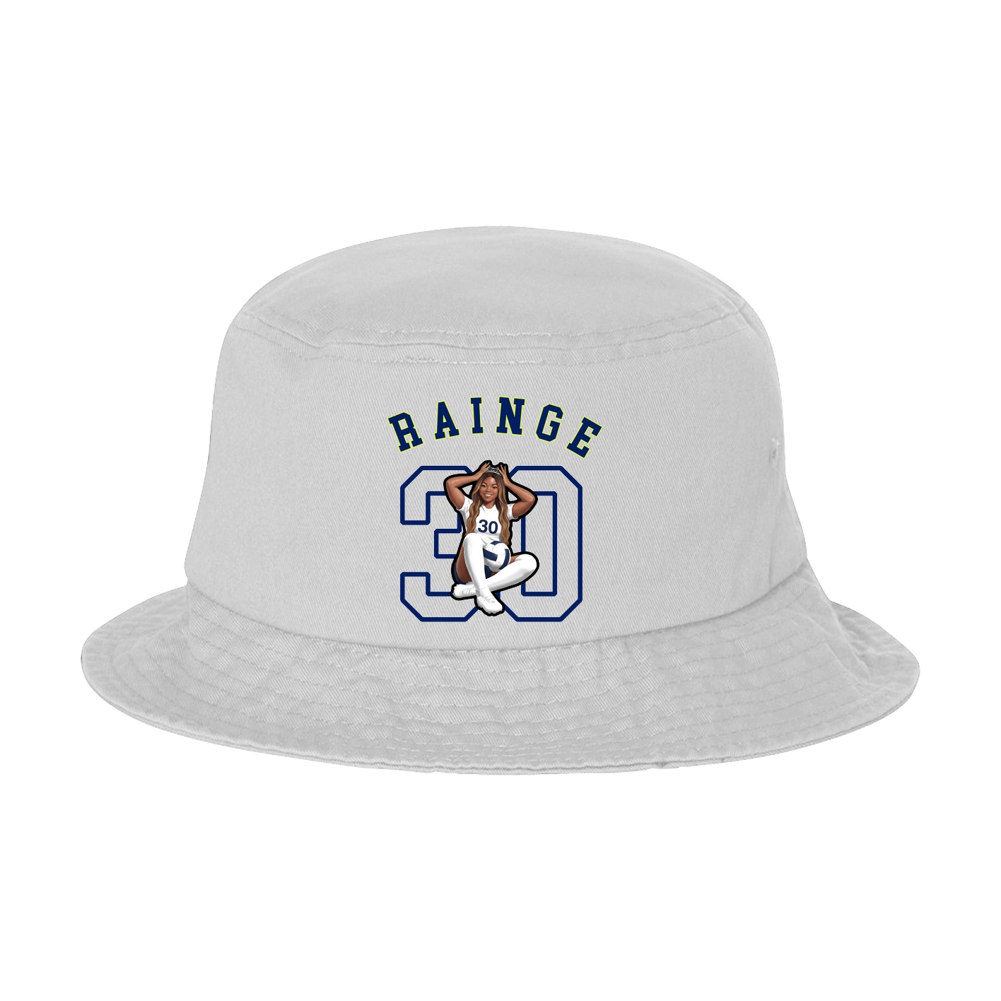 Bucket Cap — Shirsey Arch in White