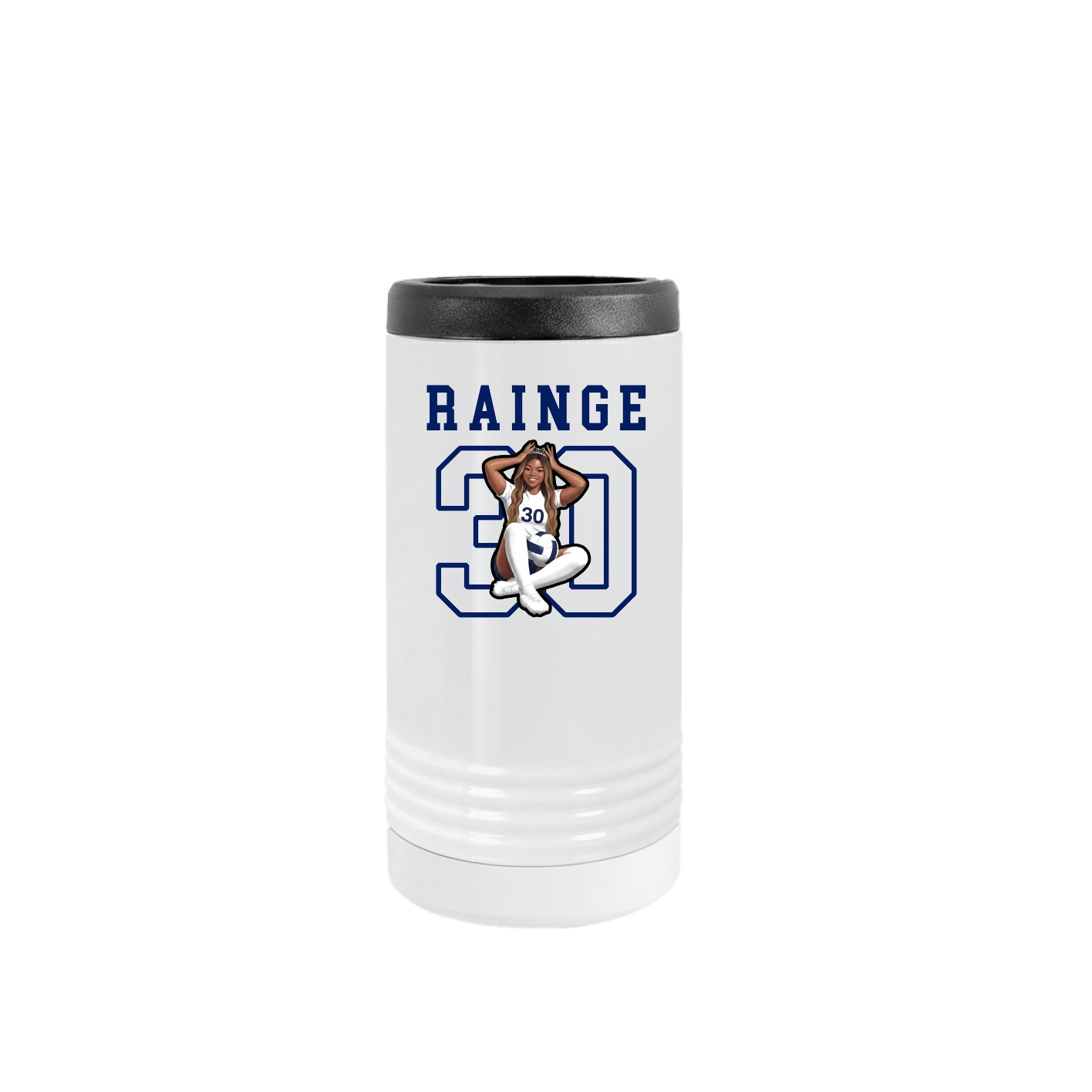 Slim Beverage Holder — Shirsey in White