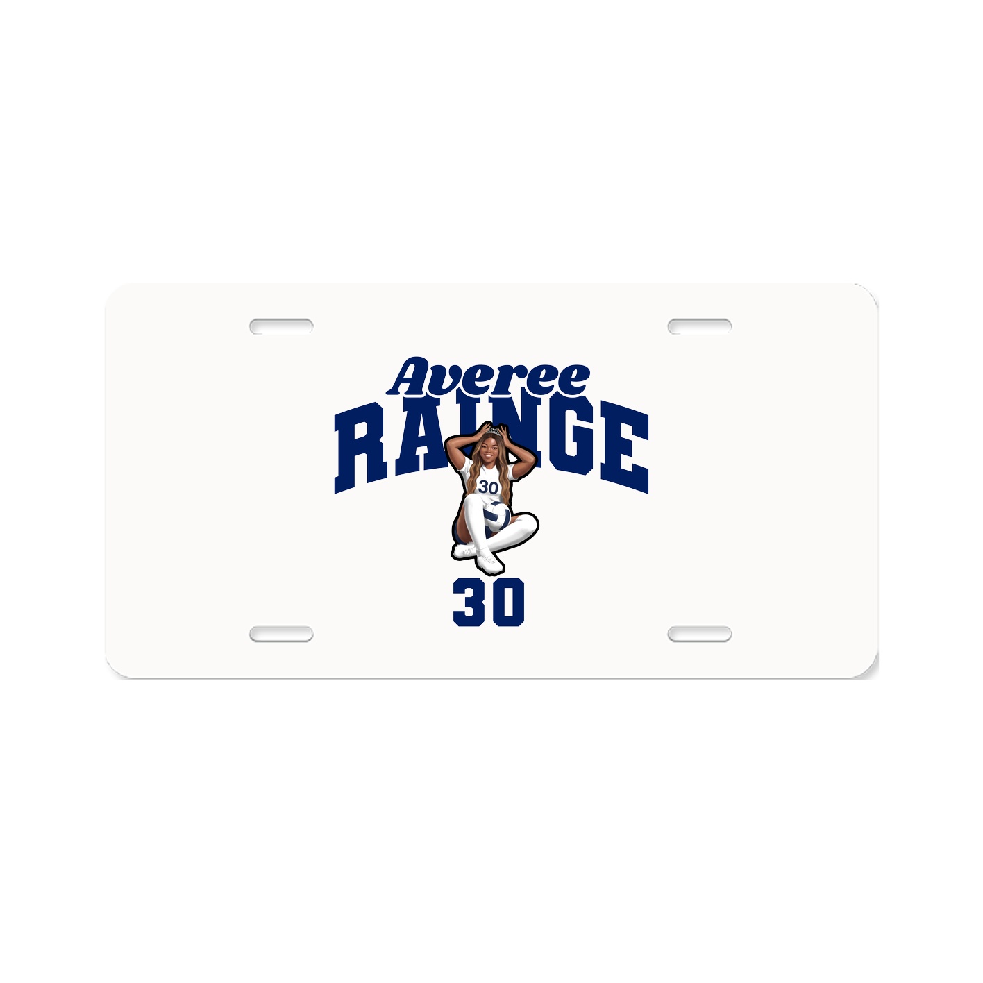 License Plate — Signature Arch in Classic