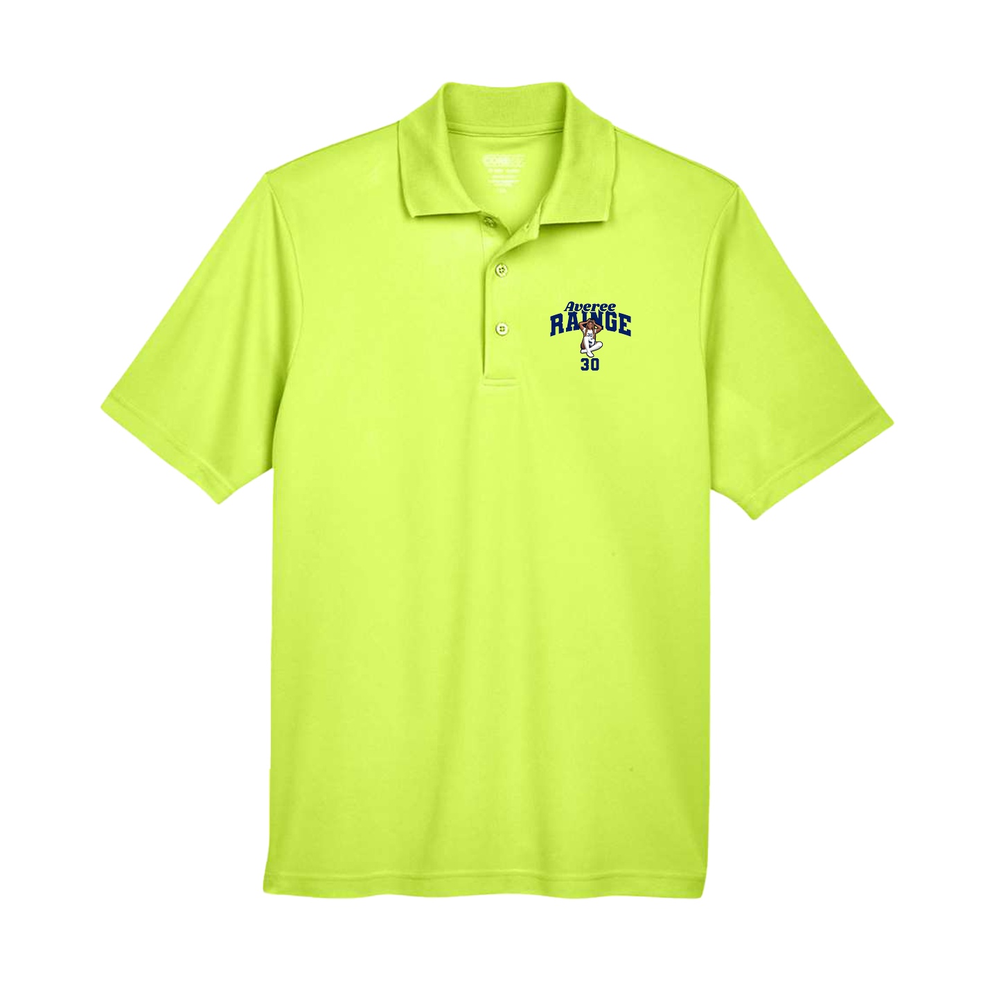 Performance Polo — Signature Arch in Yellow