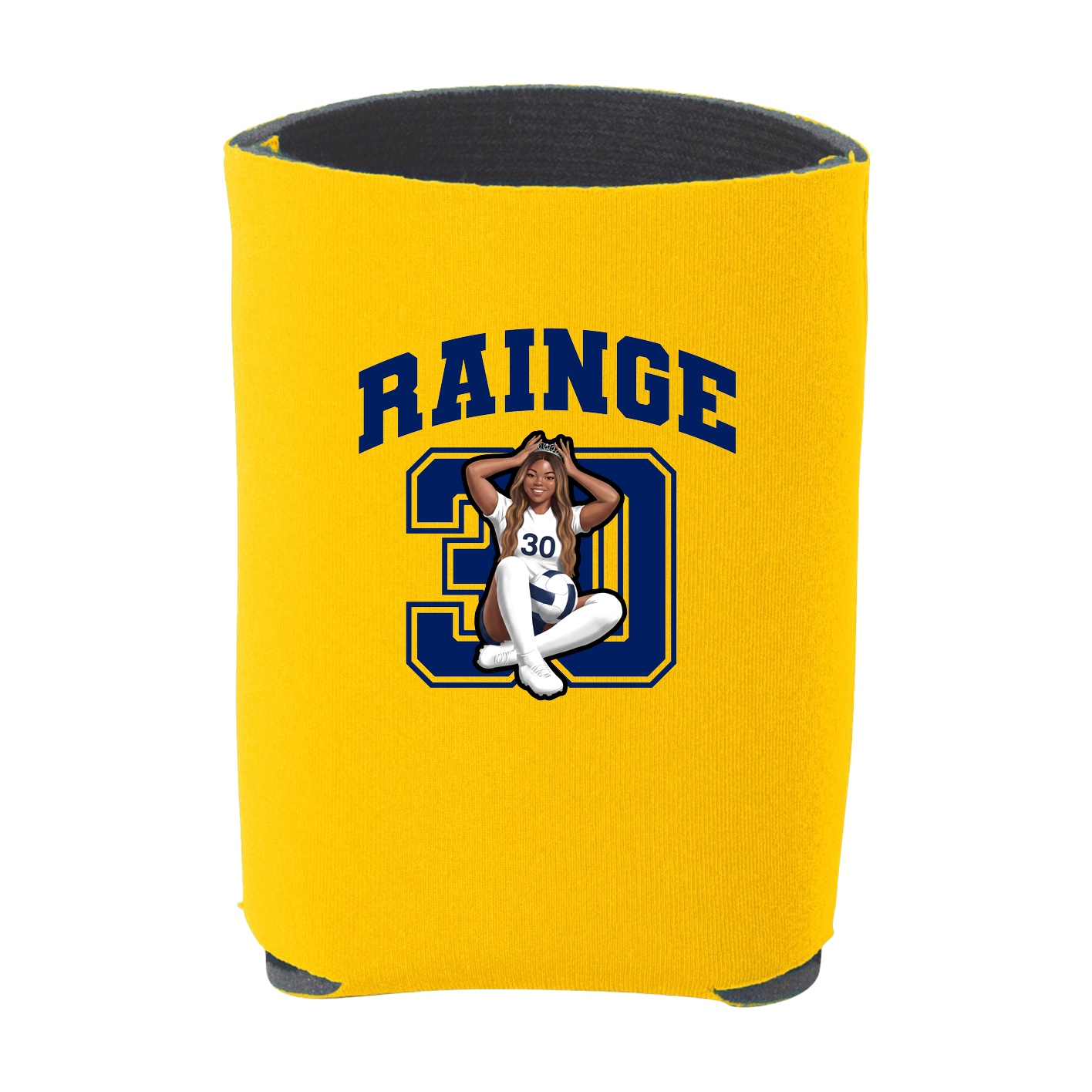 Can Holder — Number in Yellow