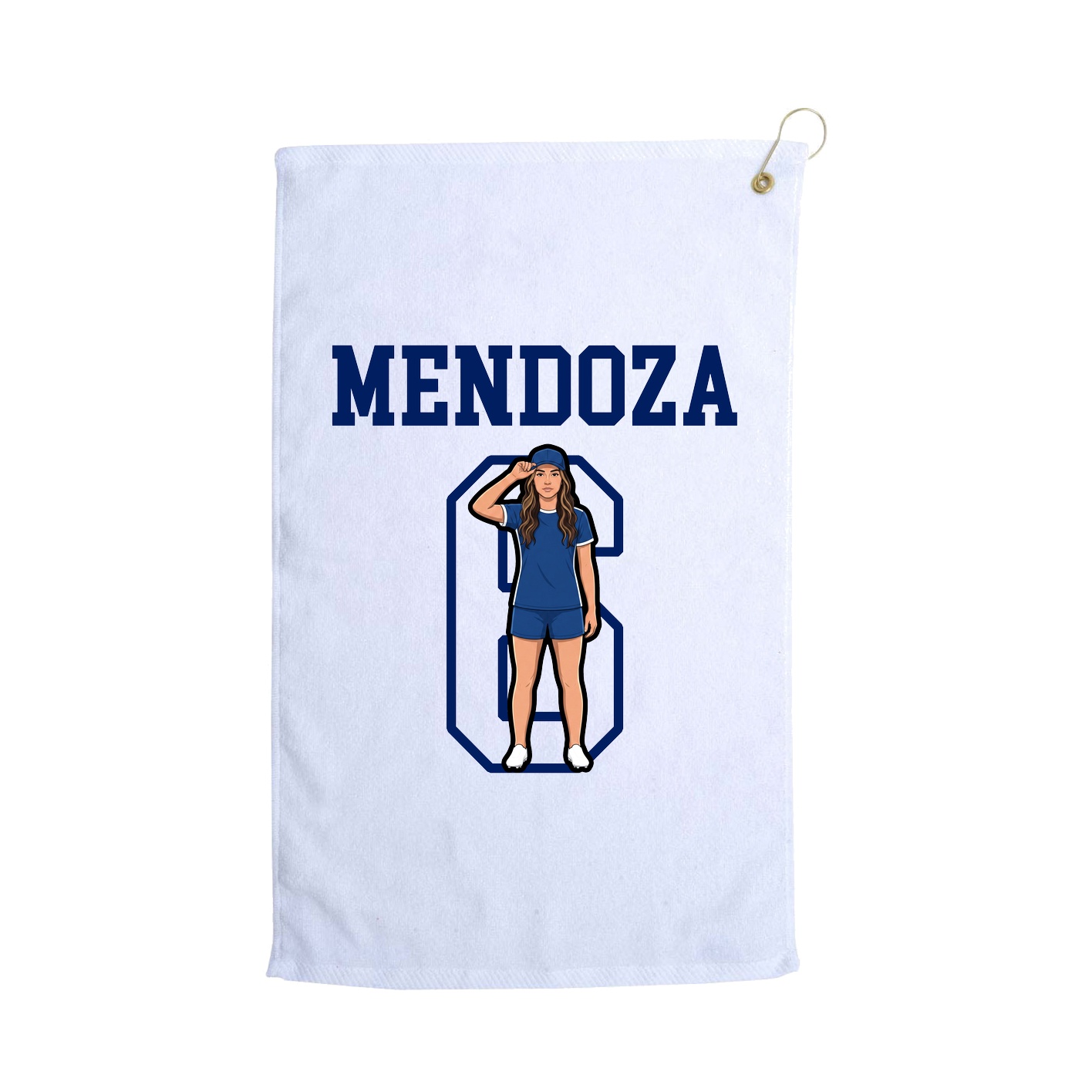 Golf Towel — Shirsey in White