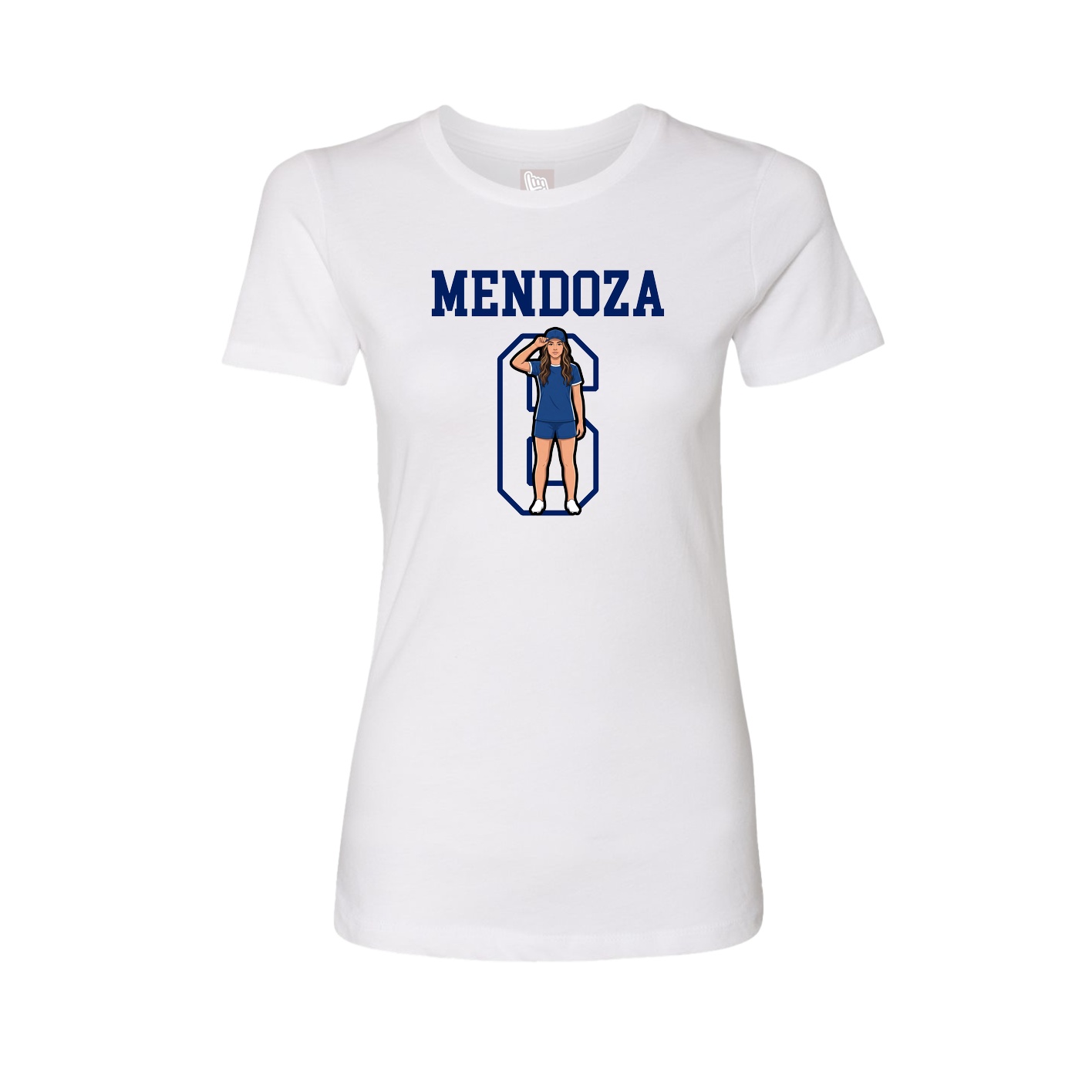 Fitted Women's Tee — Shirsey in White