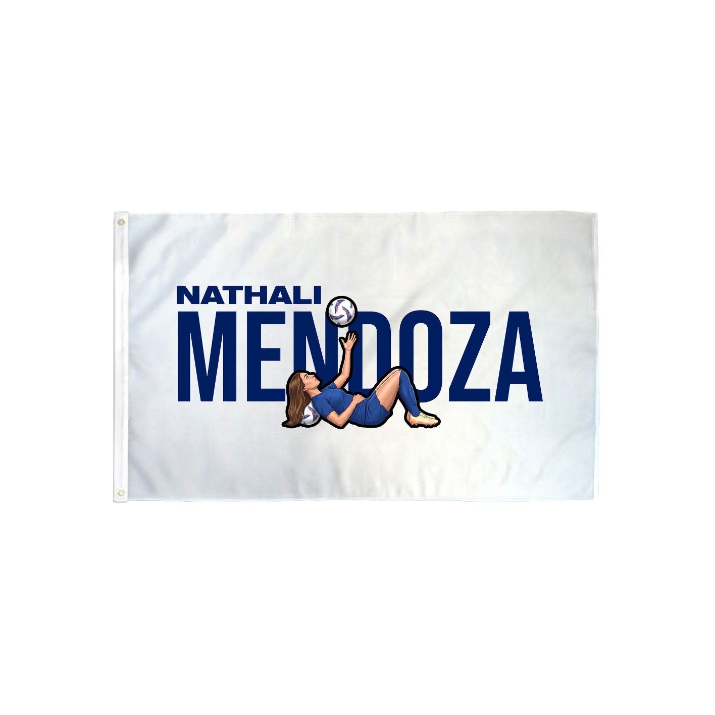 3x5 Flag — Player Name in Classic