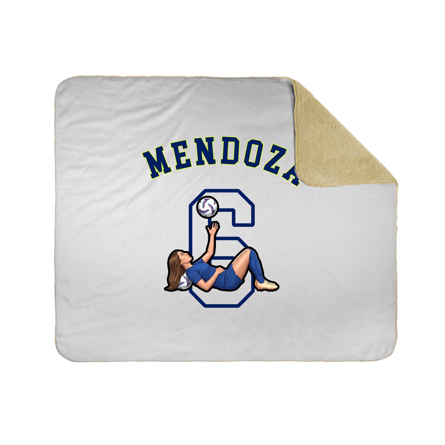 Throw Blanket — Shirsey Arch in White