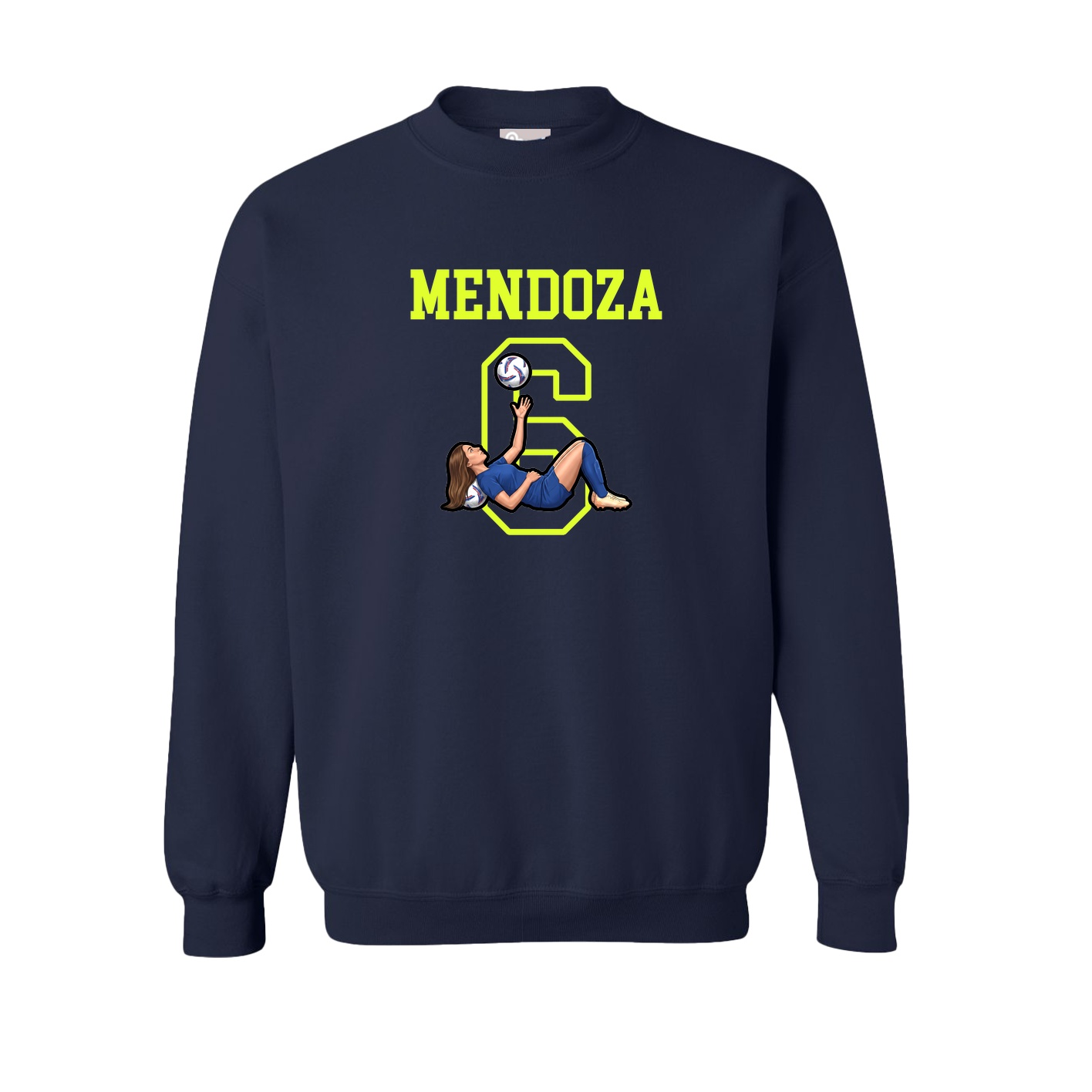 Fleece Crew — Shirsey in Navy