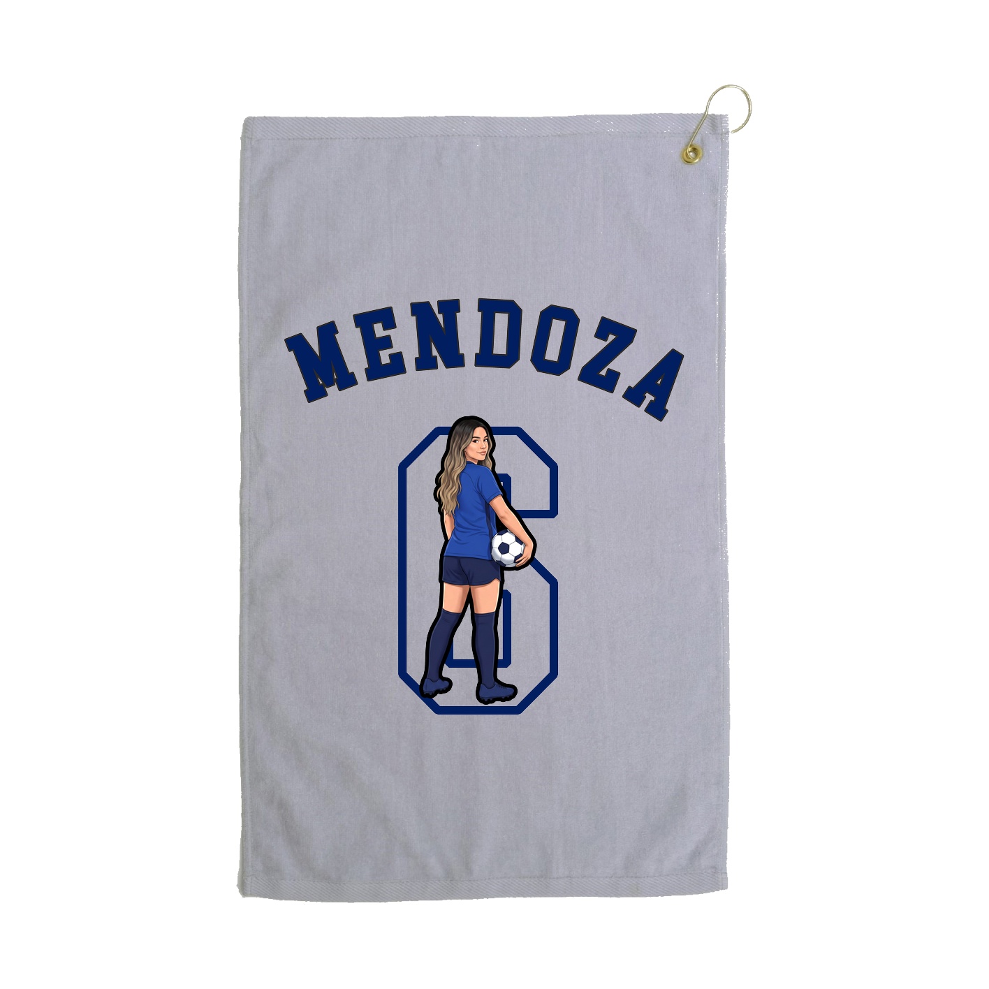 Golf Towel — Shirsey Arch in Grey