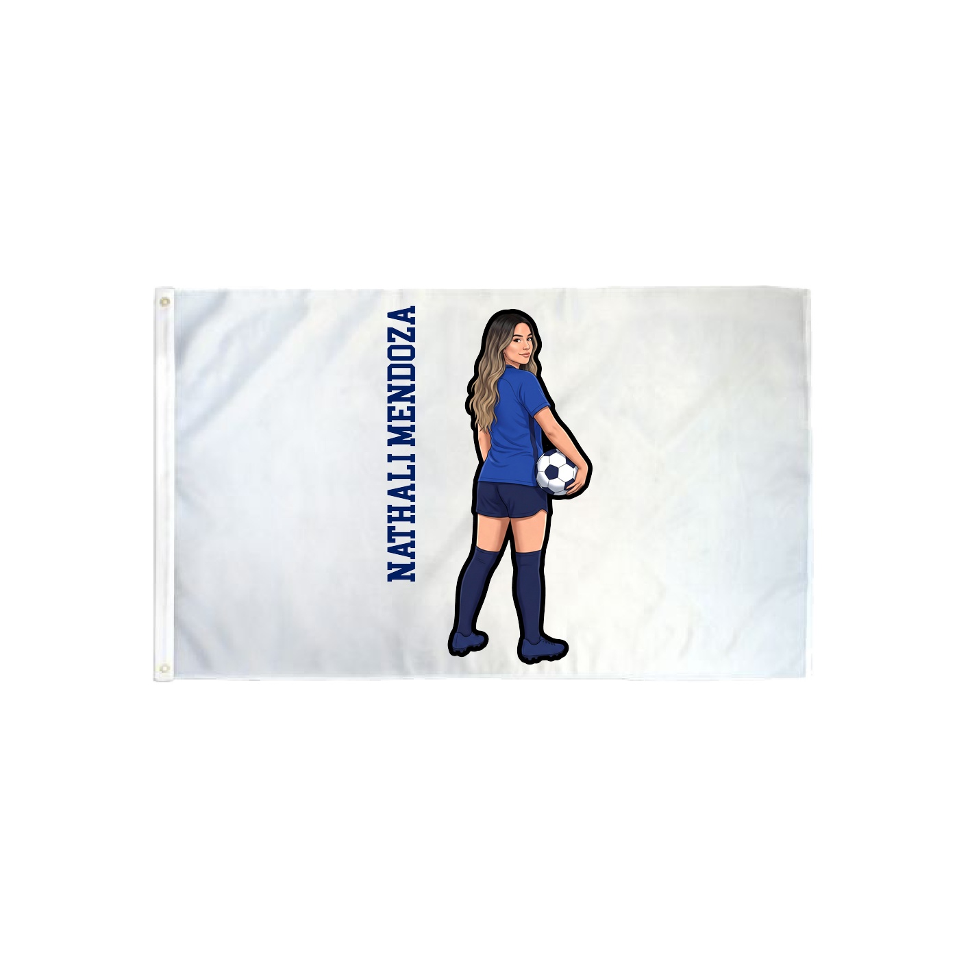 3x5 Flag — Name Vertical in Classic