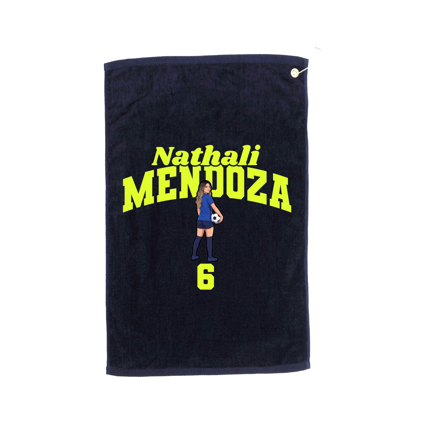 Golf Towel — Signature Arch in Navy