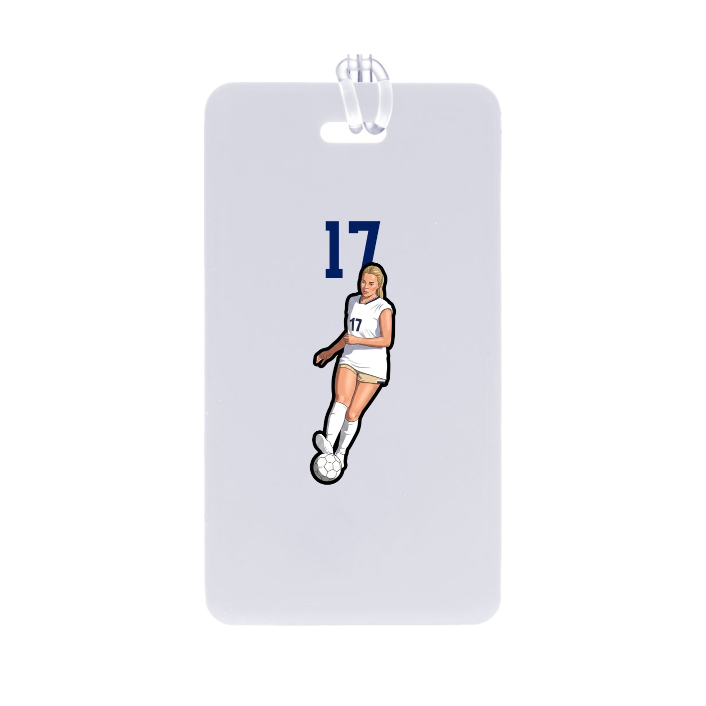 Bag Tag — Number Top in Classic