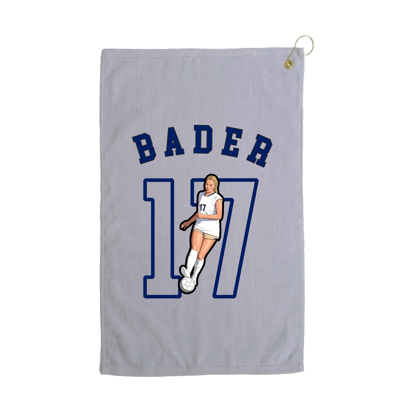 Golf Towel — Shirsey Arch in Grey