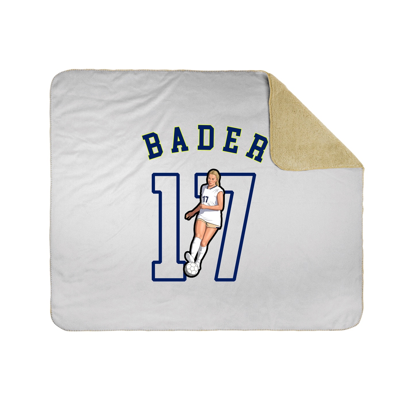 Throw Blanket — Shirsey Arch in White