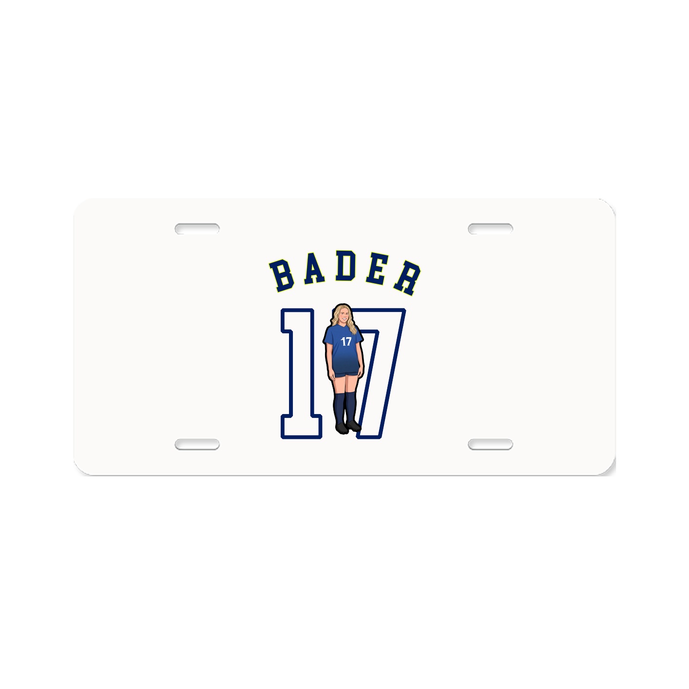 License Plate — Shirsey Arch in Classic