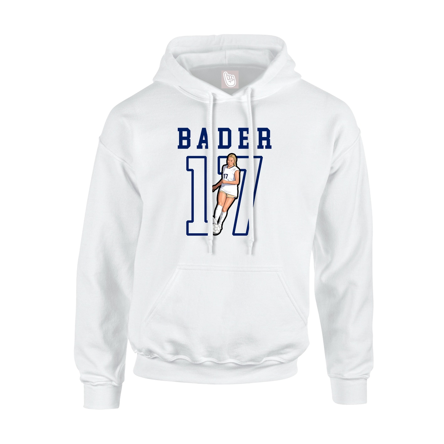 Youth Hoodie — Shirsey in White