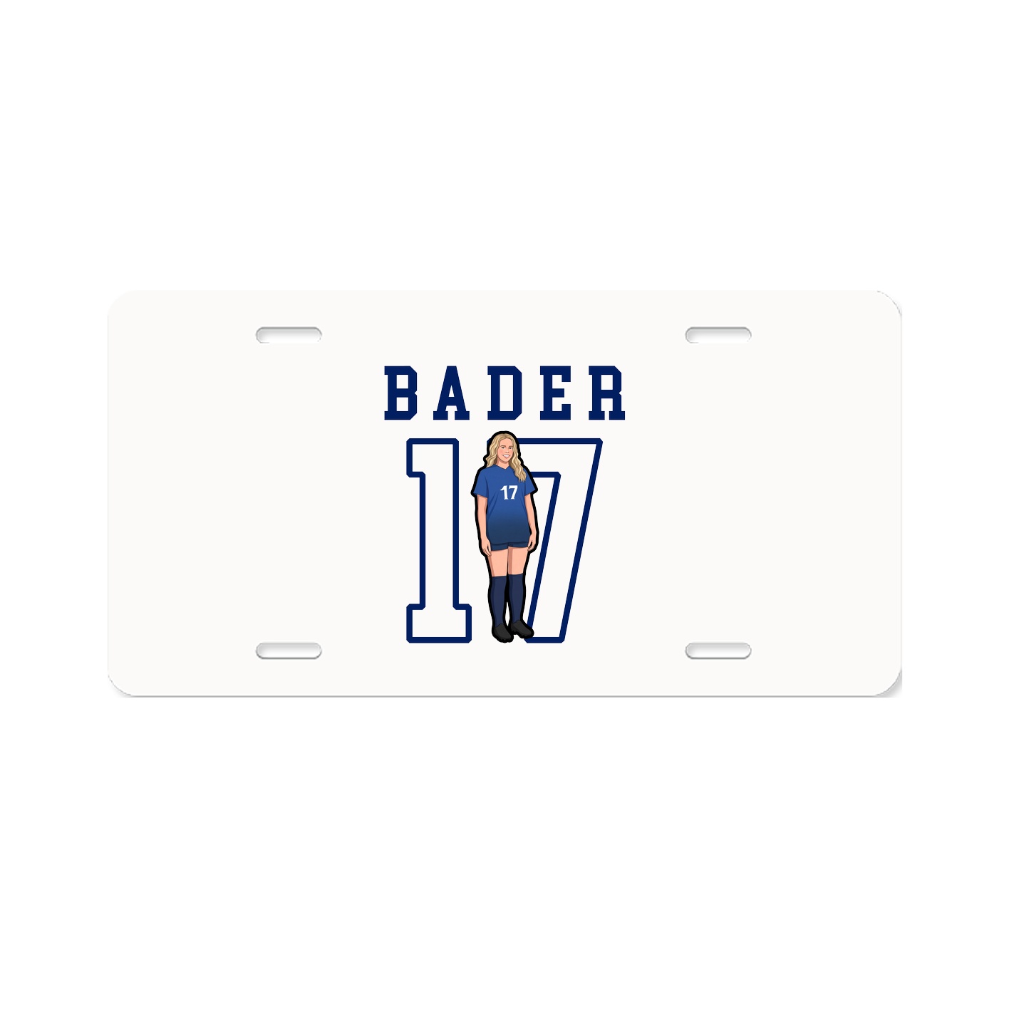 License Plate — Shirsey in Classic