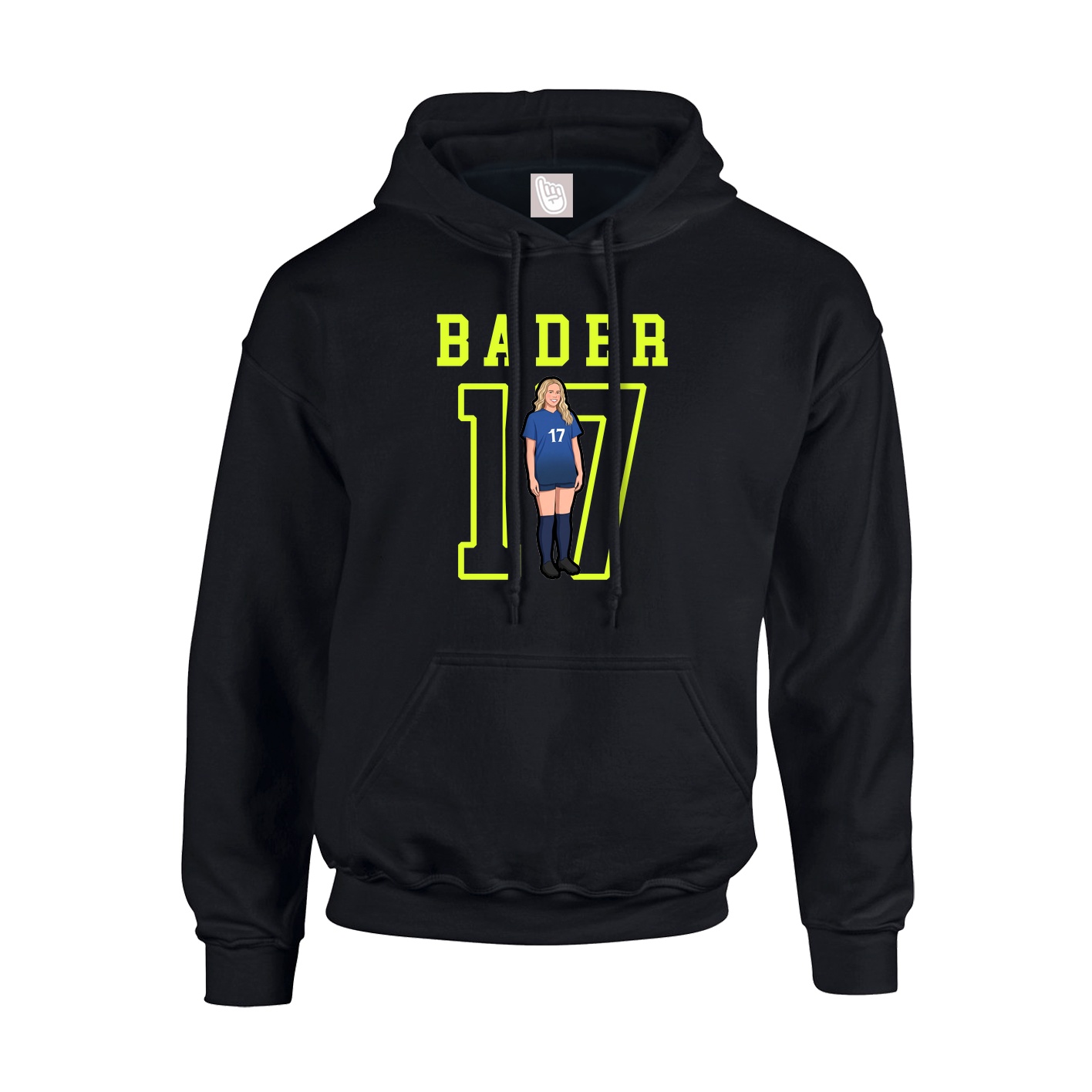 Youth Hoodie — Shirsey in Black