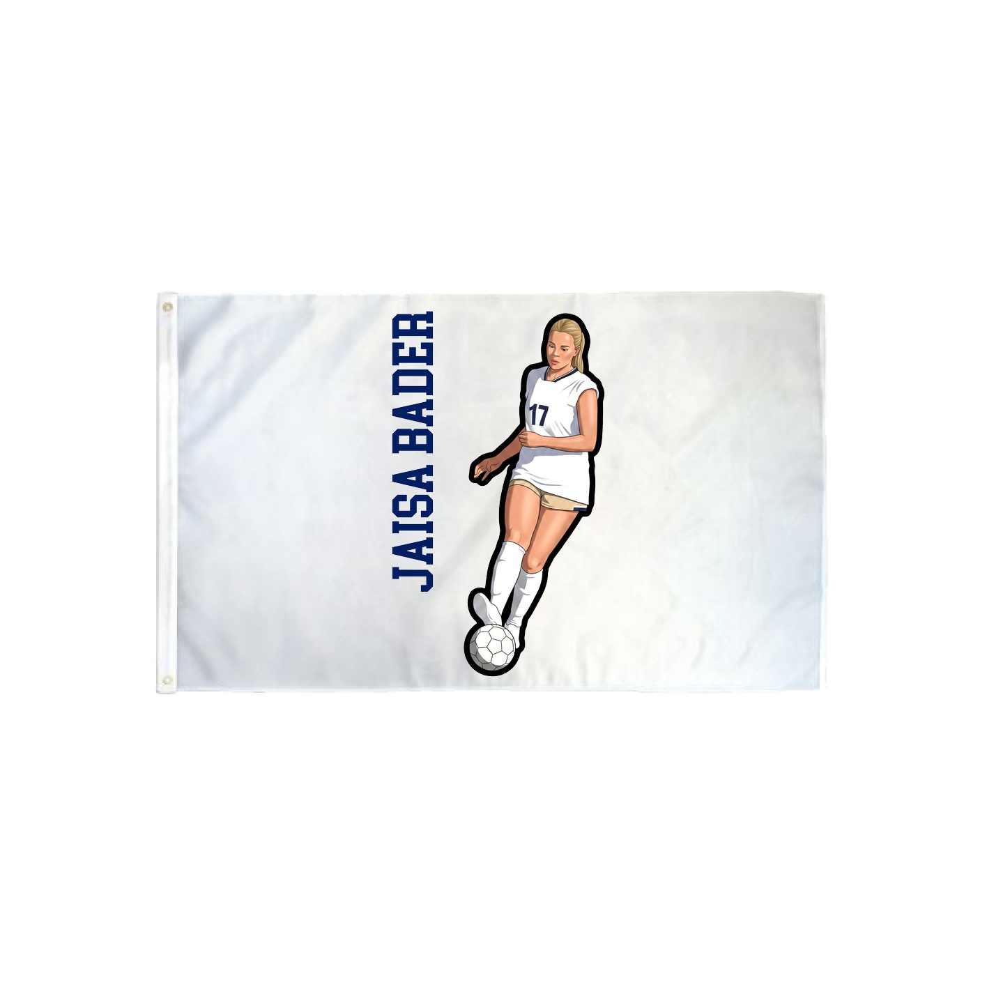 3x5 Flag — Name Vertical in Classic