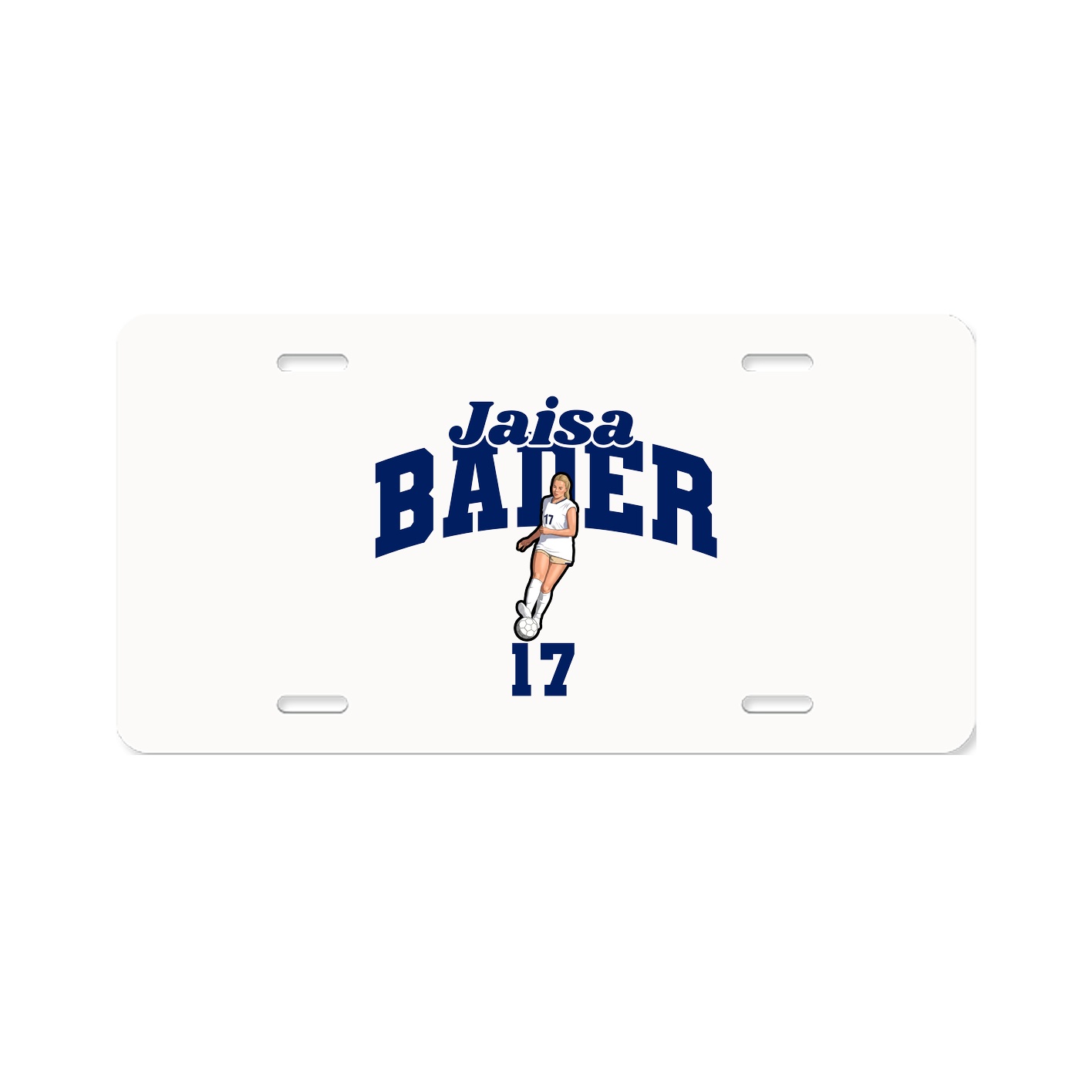 License Plate — Signature Arch in Classic