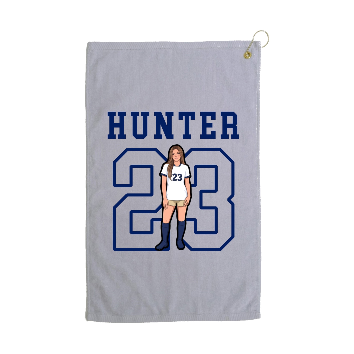 Golf Towel — Shirsey in Grey