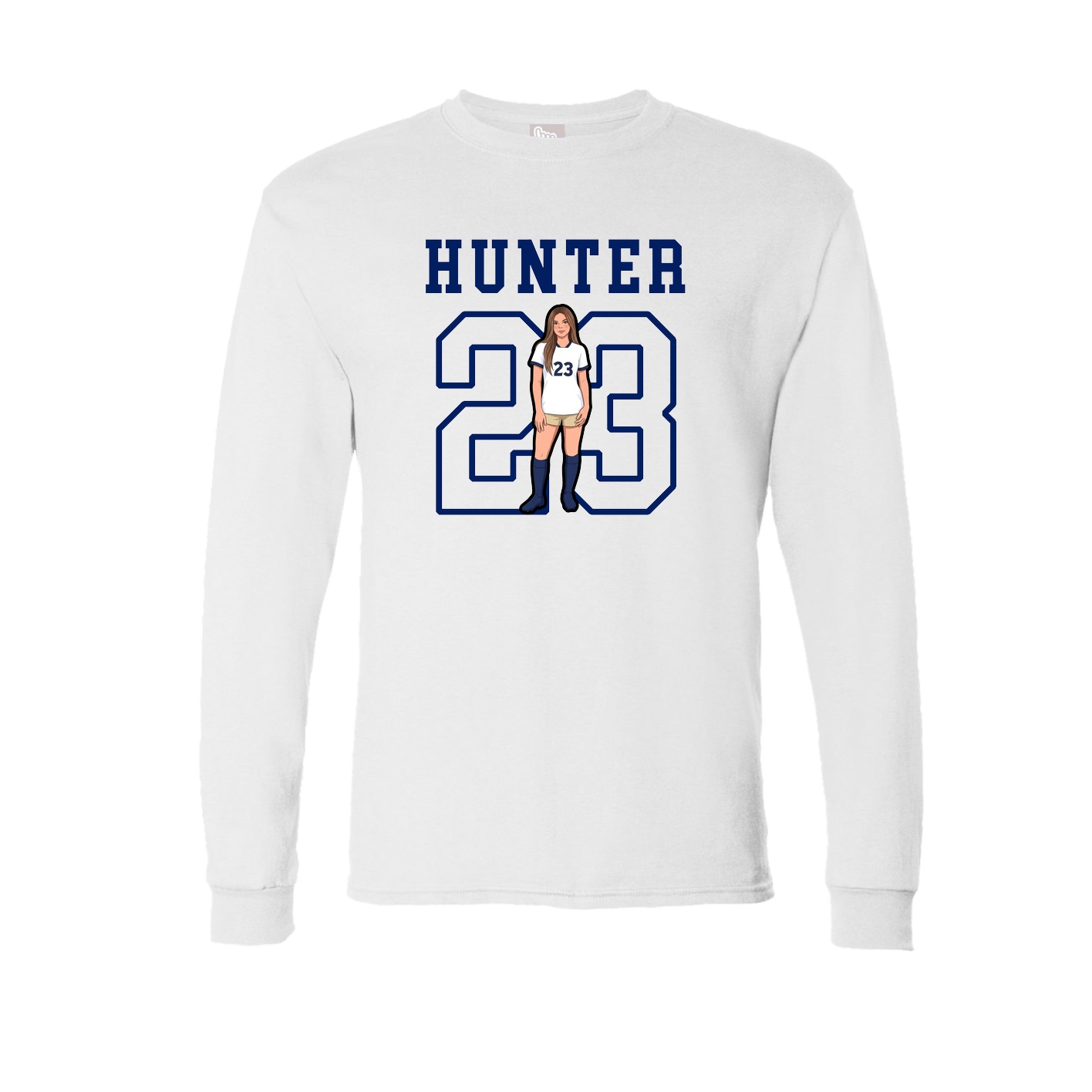 Long Sleeve Tee — Shirsey in White