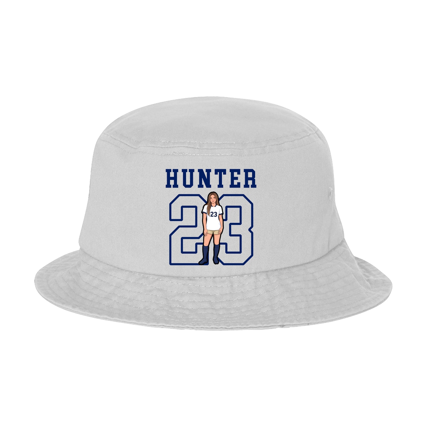 Bucket Cap — Shirsey in White