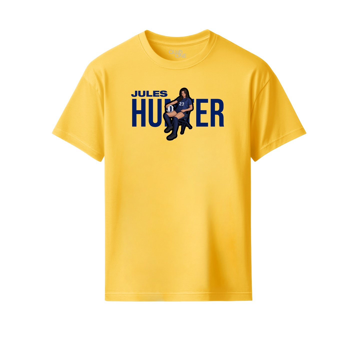 Youth Tee — Player Name in Yellow