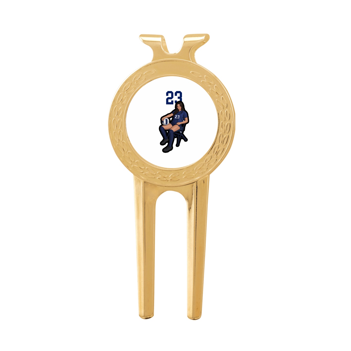 Divot Tool with Ball Marker — Number Top in Classic