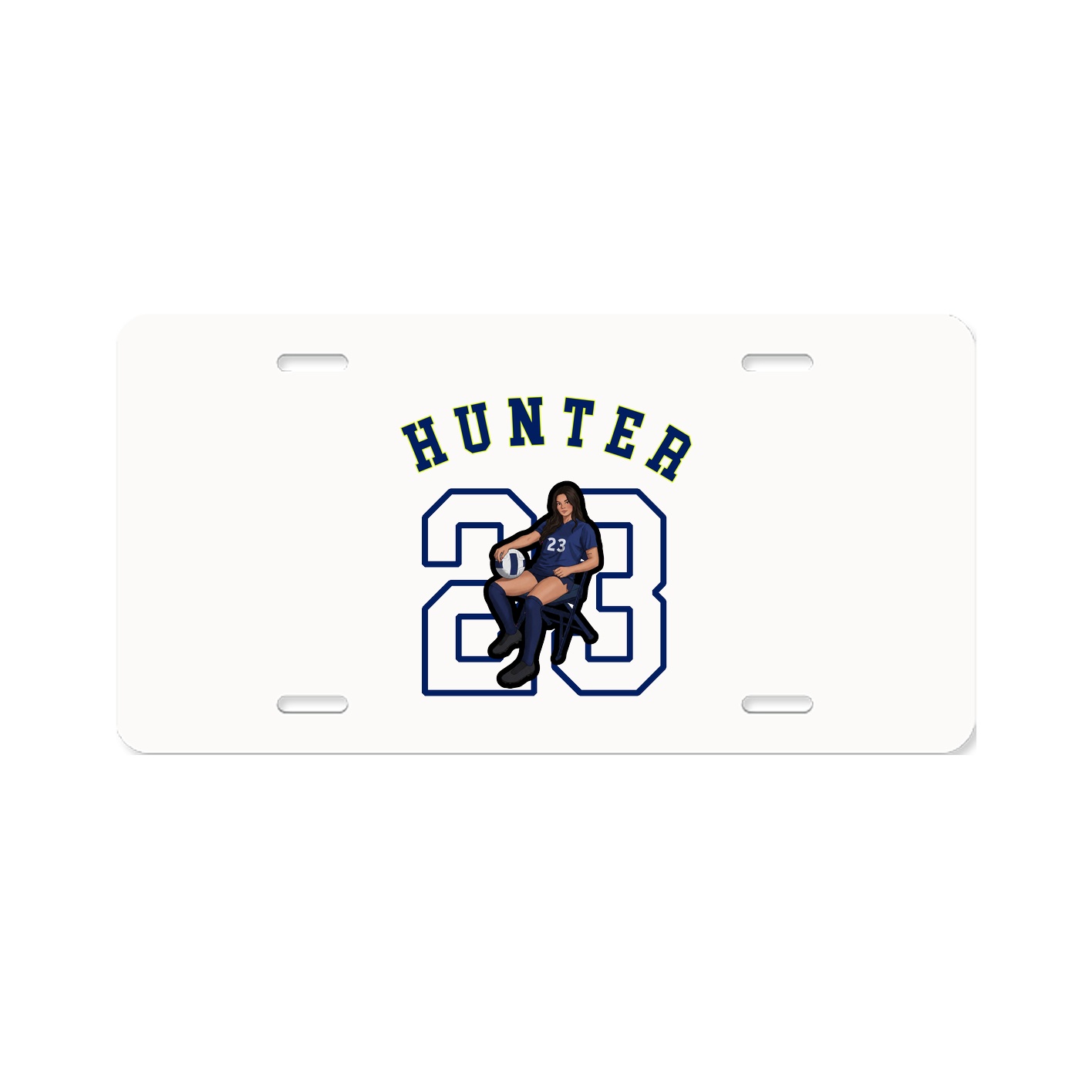 License Plate — Shirsey Arch in Classic