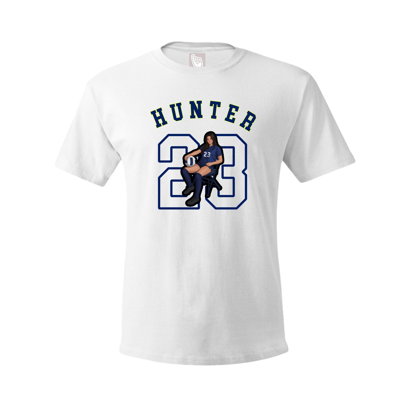 Tee — Shirsey Arch in White