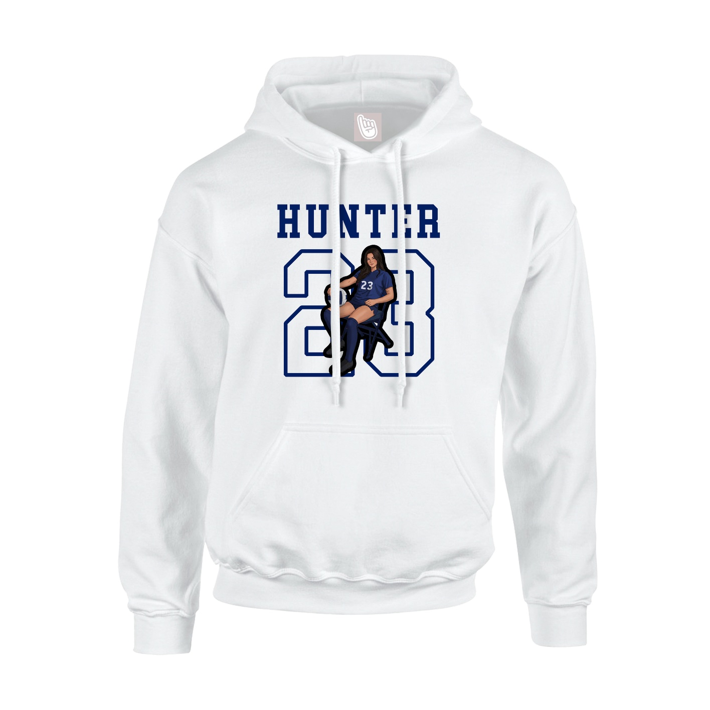 Youth Hoodie — Shirsey in White
