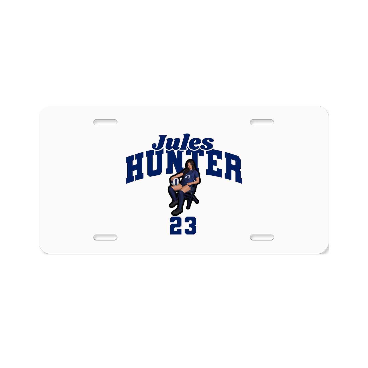 License Plate — Signature Arch in Classic